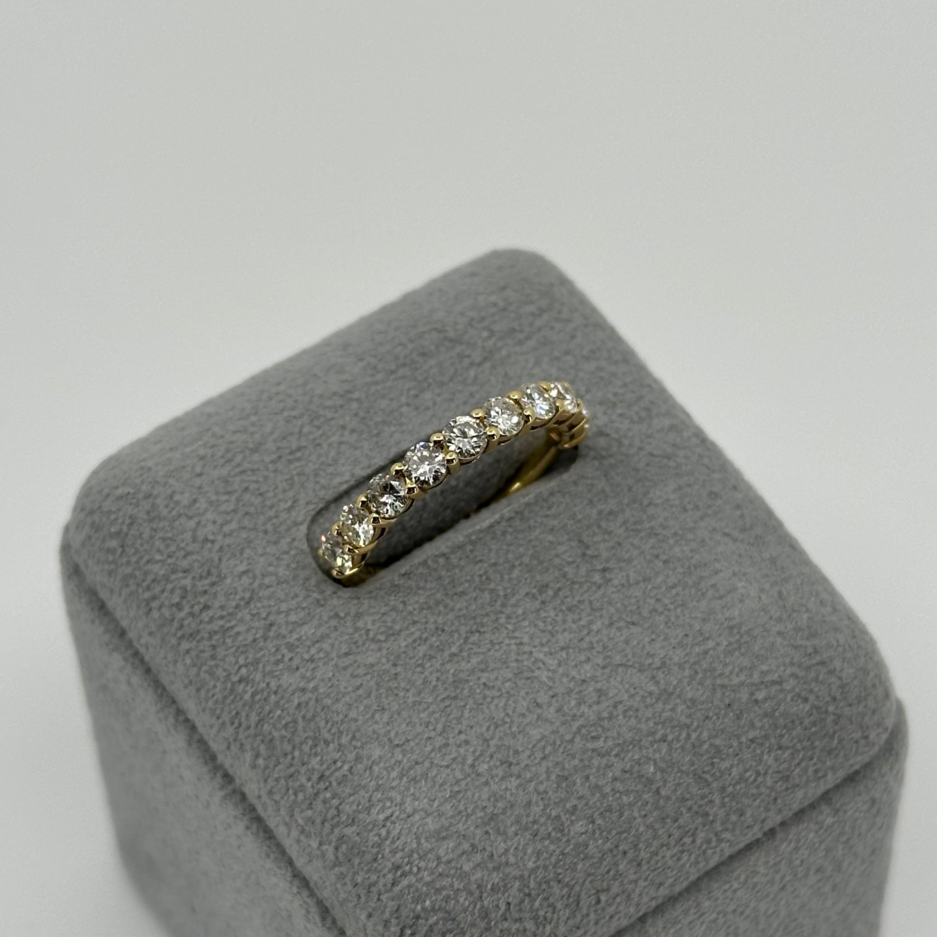 ミエル］ ダイヤモンドハーフエタニティリング | A Jewelry Box公式