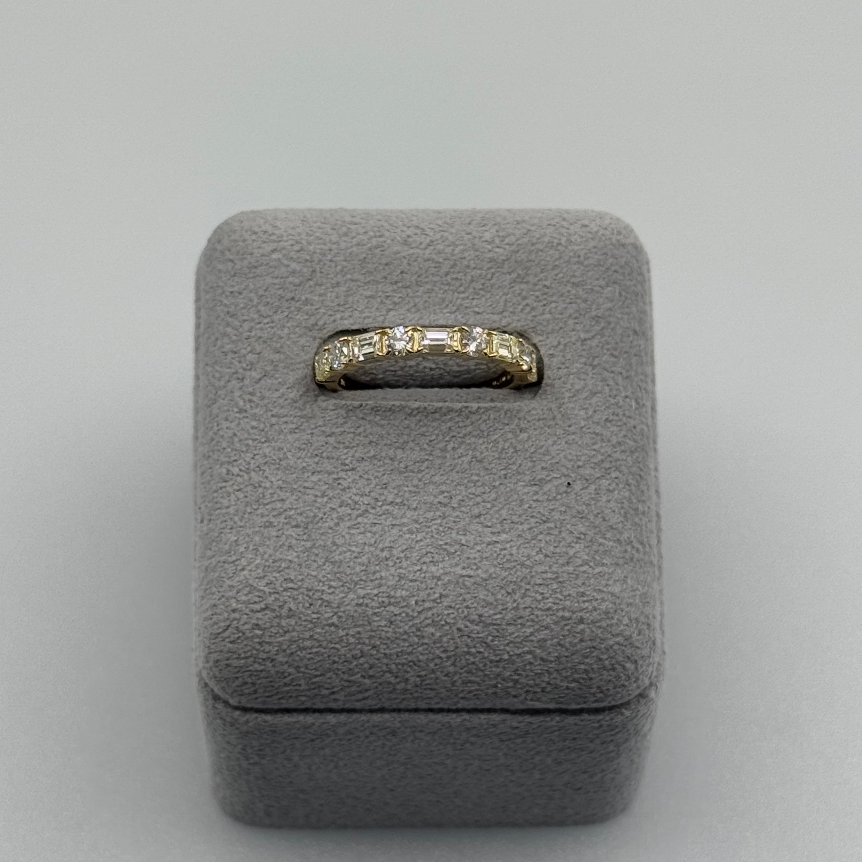 [ノンシャラン］リング ダイヤ 0.8ct RO BG PT K18YG｜A Jewelry Box 公式通販サイト