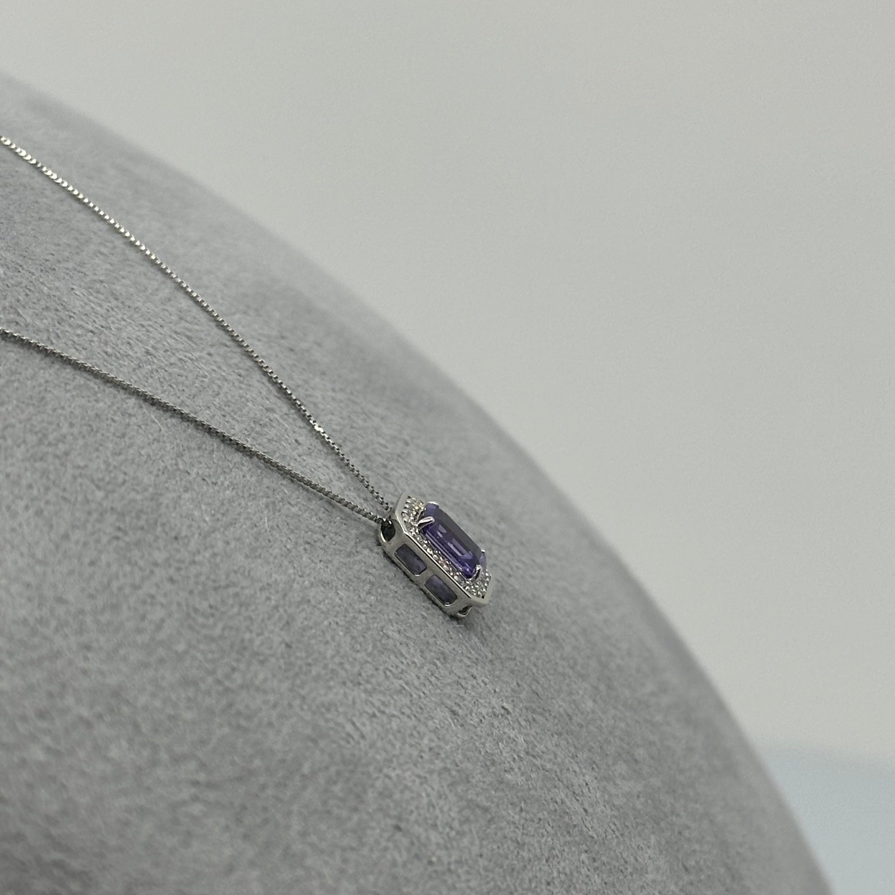 ［新作/各１点のみ/アリア］ネックレス　ファンシーサファイア