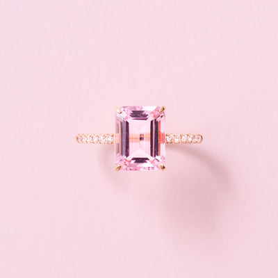 ［フロリナ］リング モルガナイト