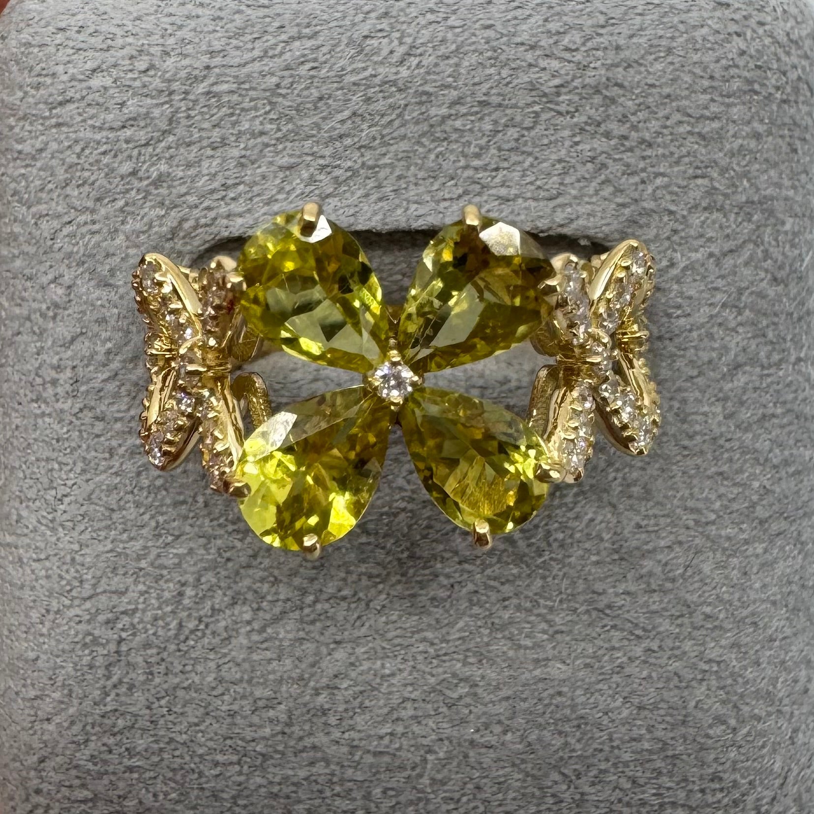 天然石　カナリートルマリン ザンビア産カナリートルマリン 1.07ct - IRODORI STONE