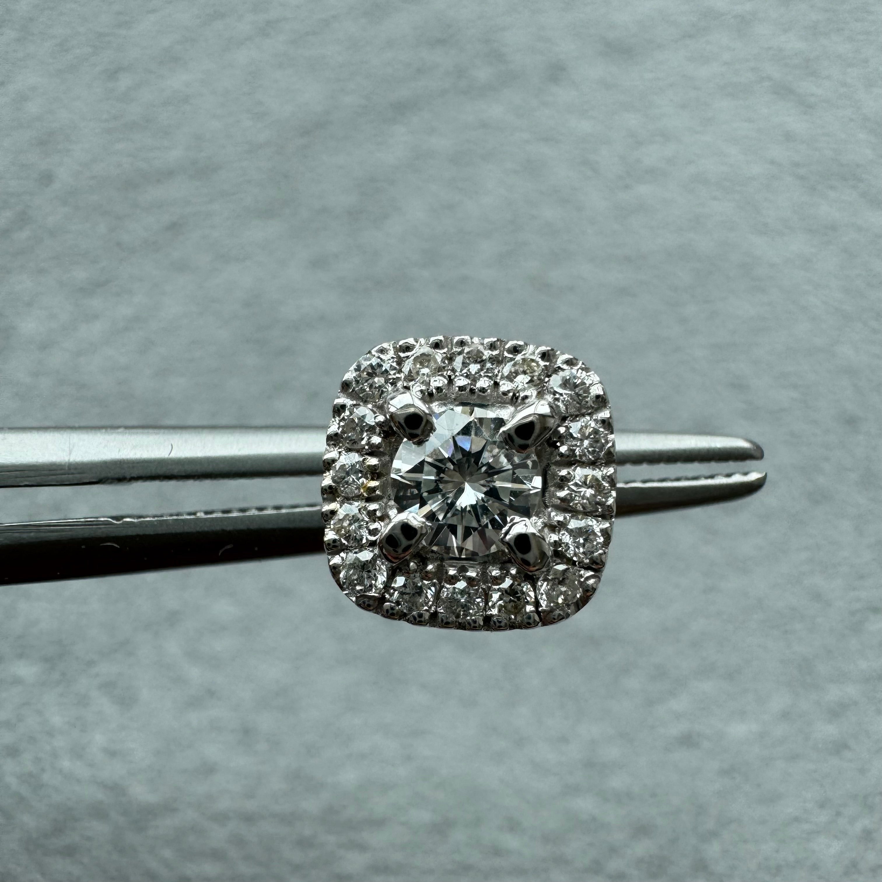 【アンシャンテ】〜ダイヤピアスD0.35ct×2前後 SQ K18YG/K18WG｜A Jewelry Box 公式通販サイト