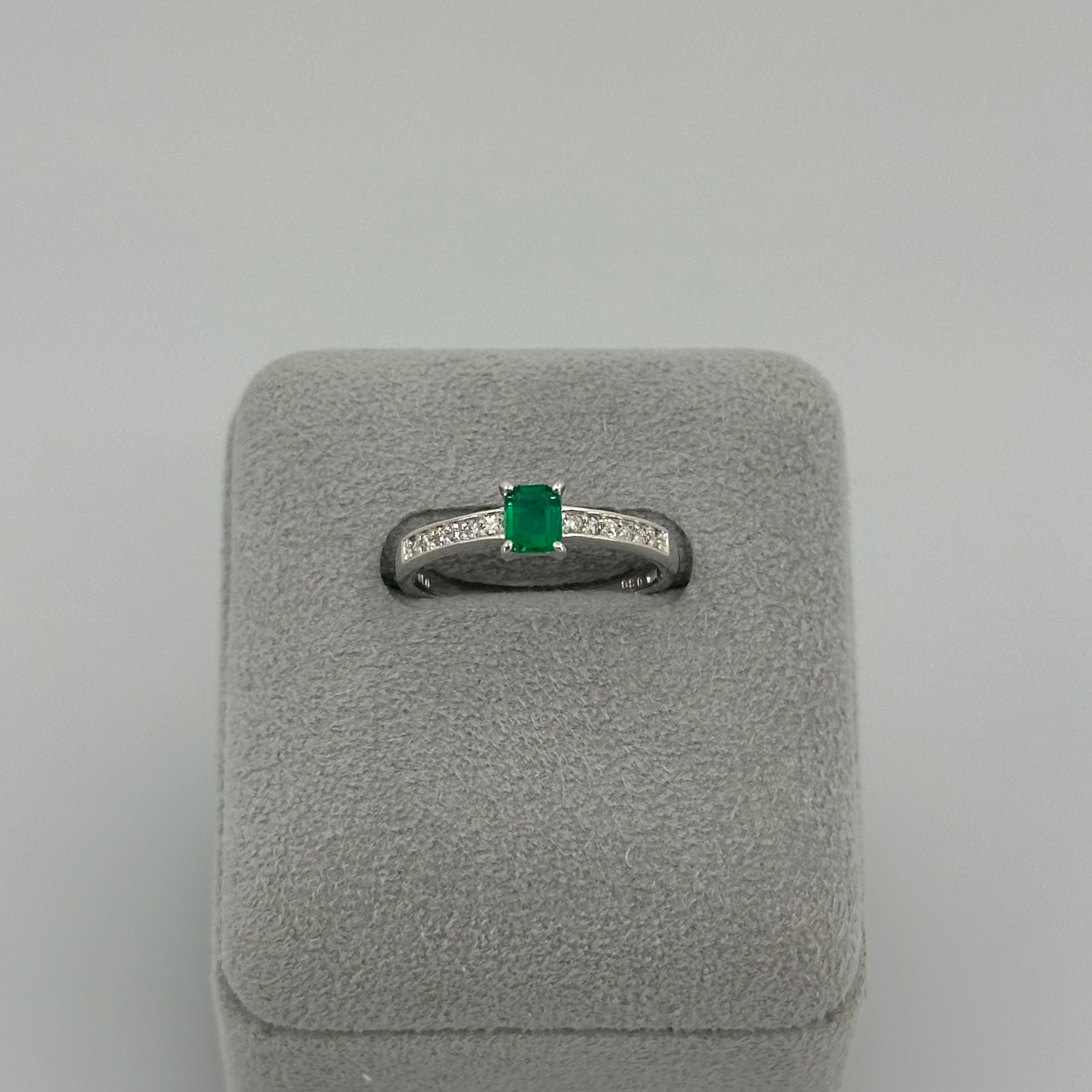 ［新作/１点限定］リング　エメラルド　PT１