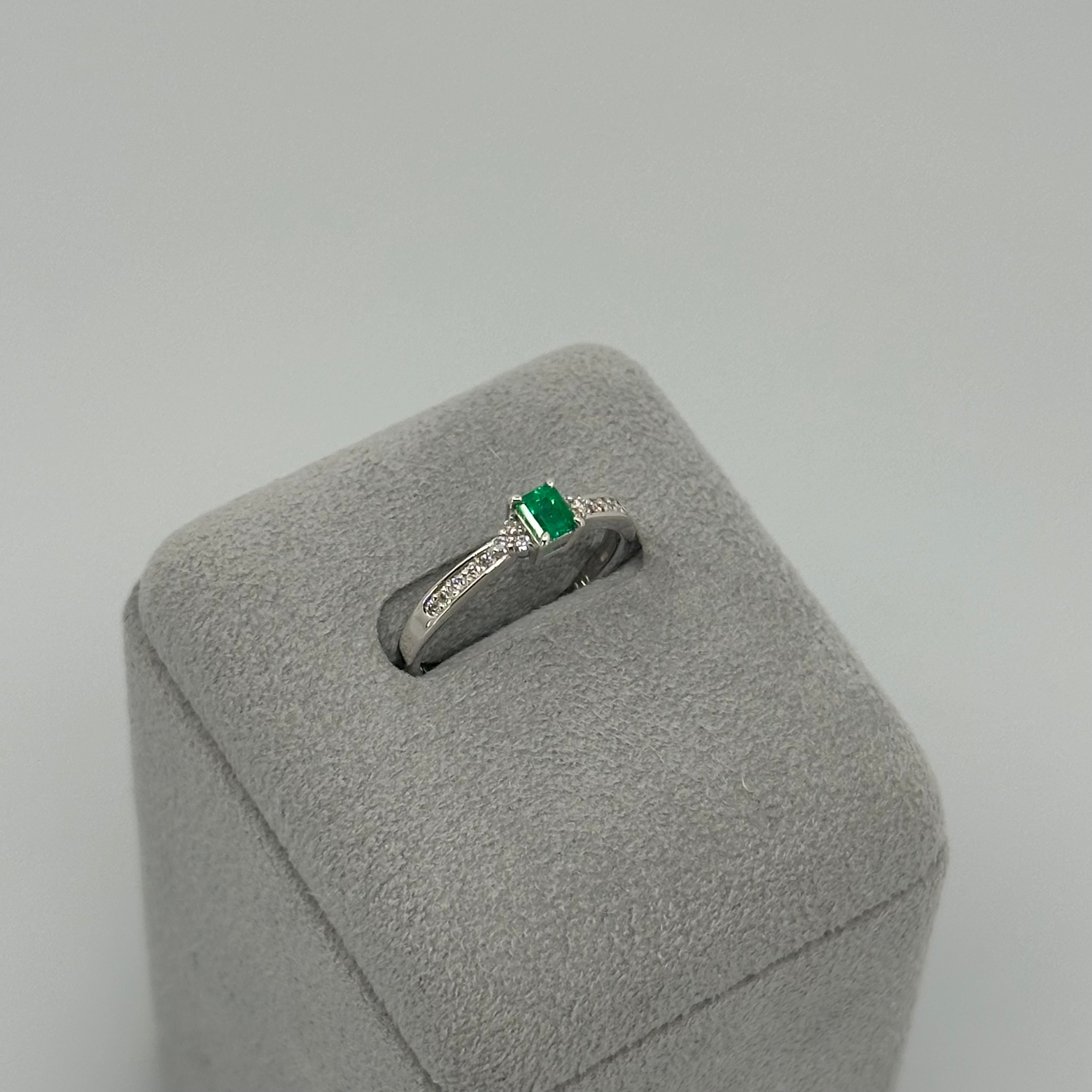 ［新作/１点限定］リング　エメラルド　PT2