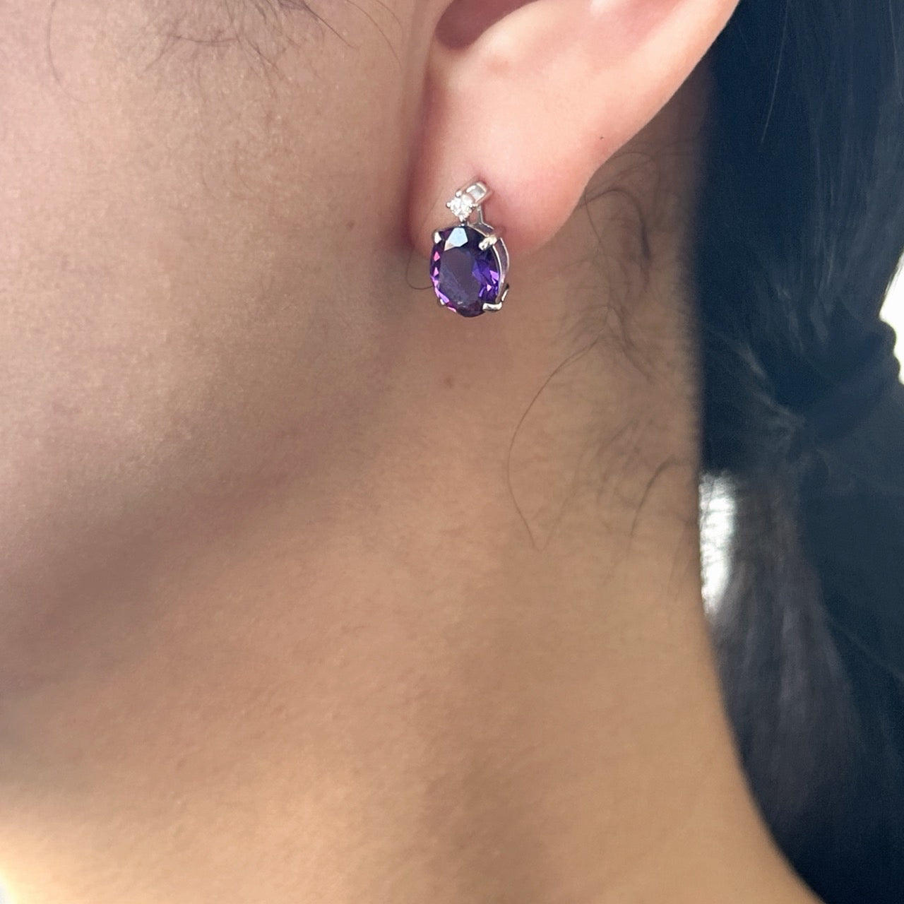 ［新作/個数限定］ピアス アメジスト/ペリドット