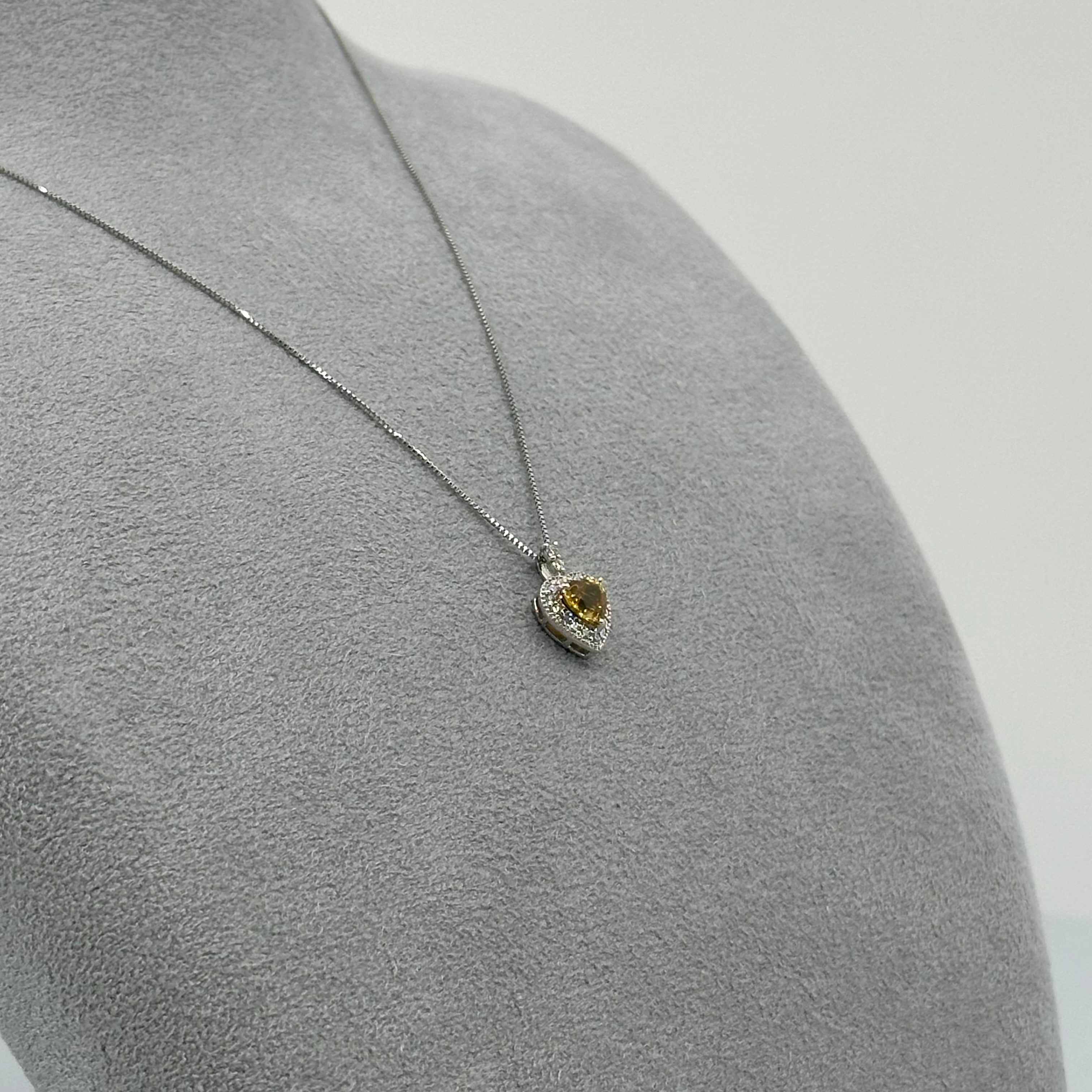 ［新作/各１点のみ］ネックレス　ファンシーサファイア