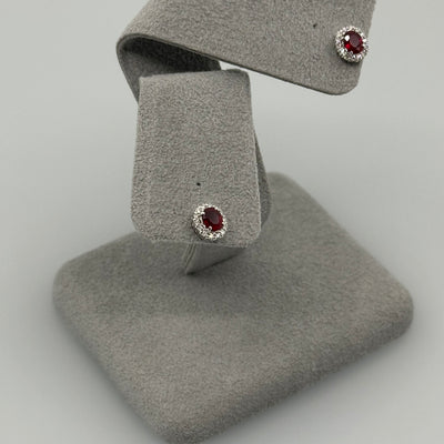 ［新作/1点物］ピアス ルビー hover