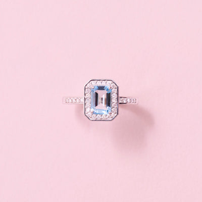 ［アリア］ カラーストーンリング hover