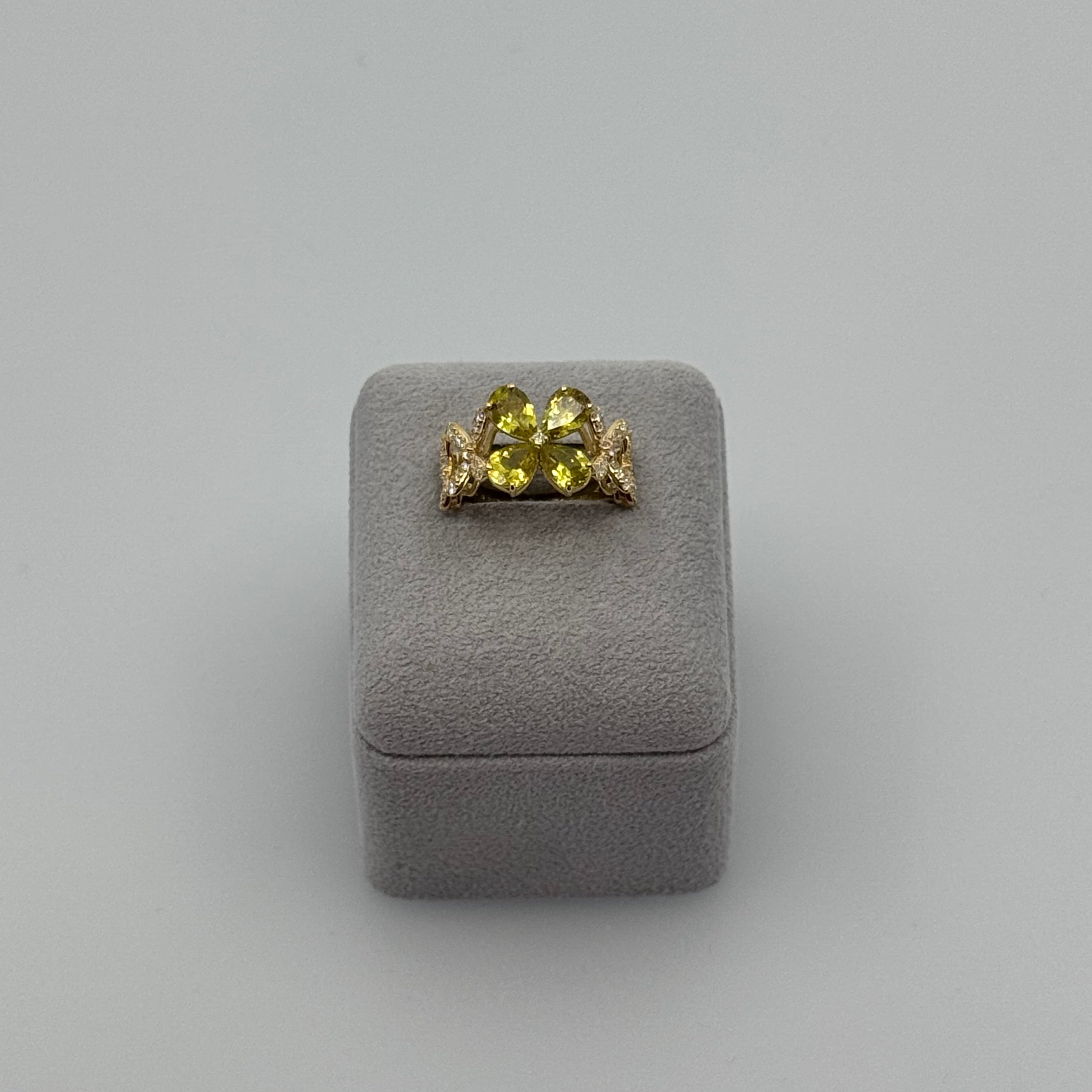 ［クロシェ］リング カナリートルマリン 2ct PS｜A Jewelry Box 公式通販サイト