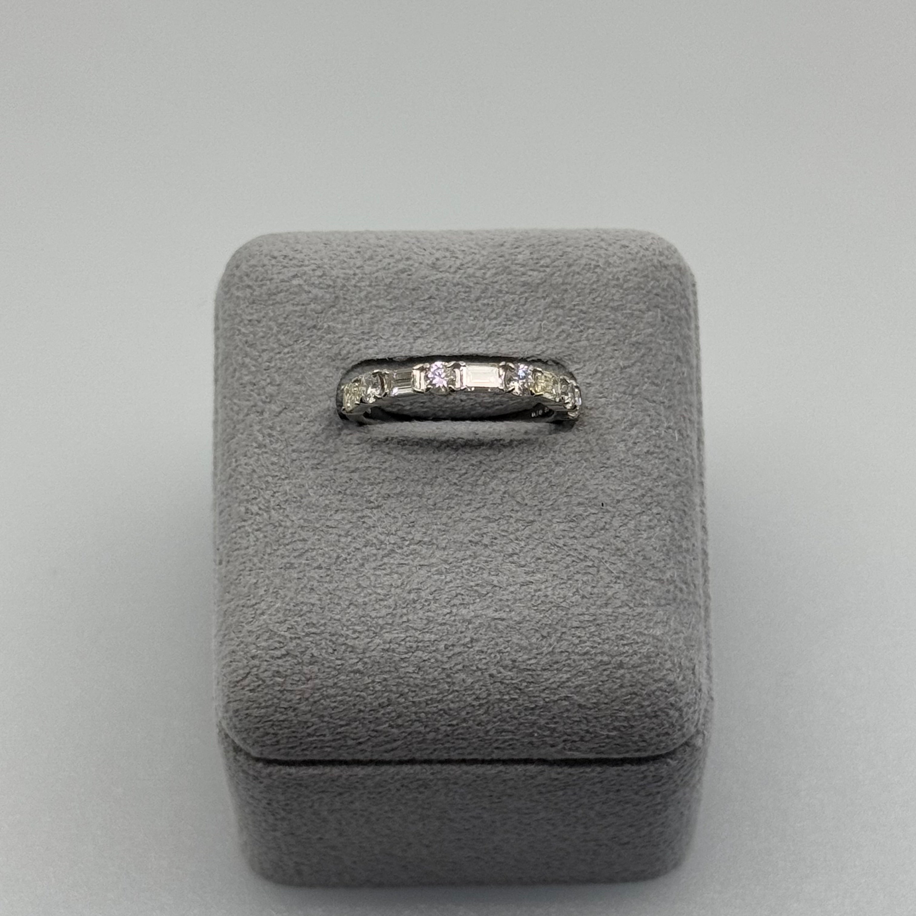 [ノンシャラン］リング ダイヤ 0.8ct RO BG PT K18YG｜A Jewelry Box 公式通販サイト