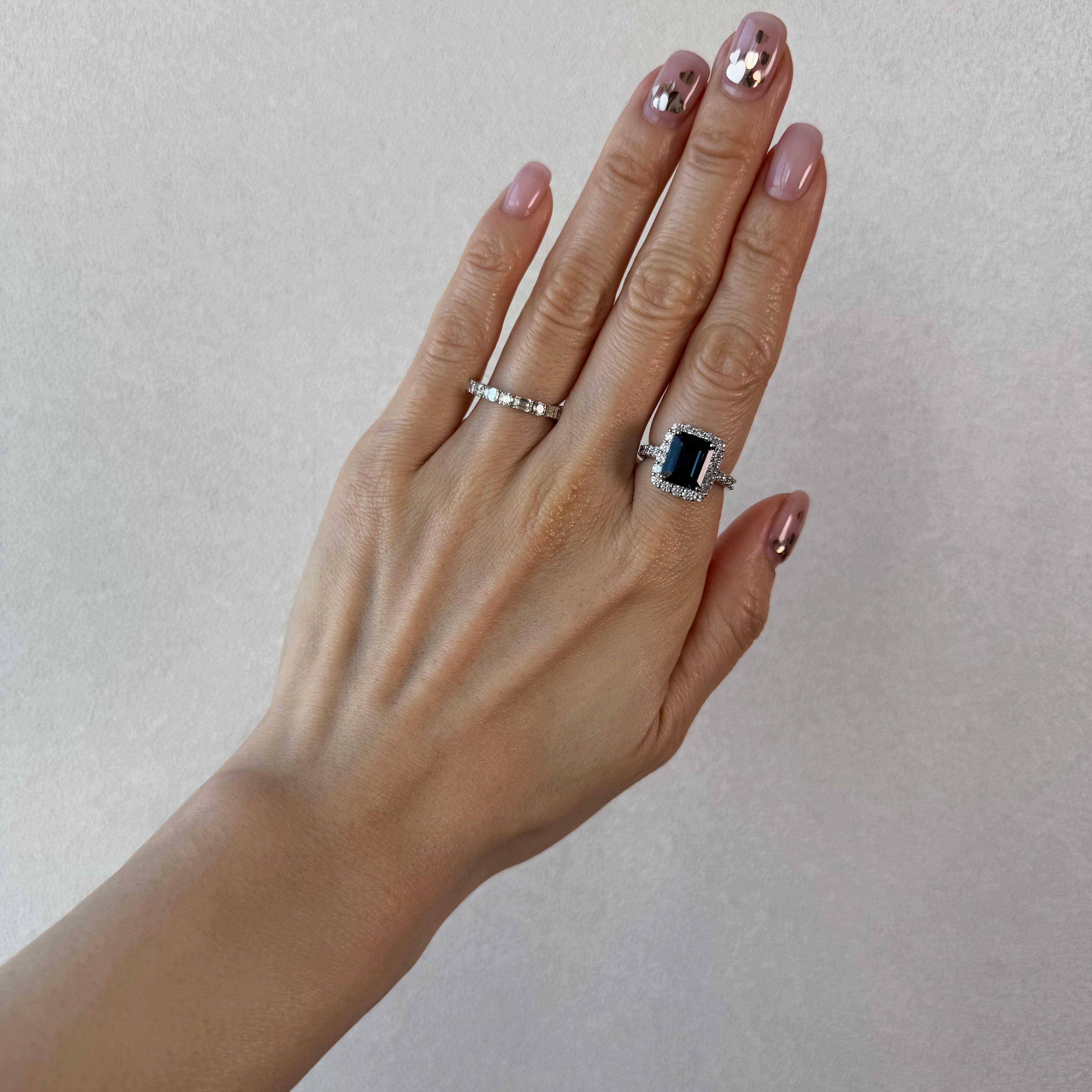 【オデットの羽飾り】リング ロンドンブルートパーズ 中石5ct前後 SQ｜A Jewelry Box 公式通販サイト