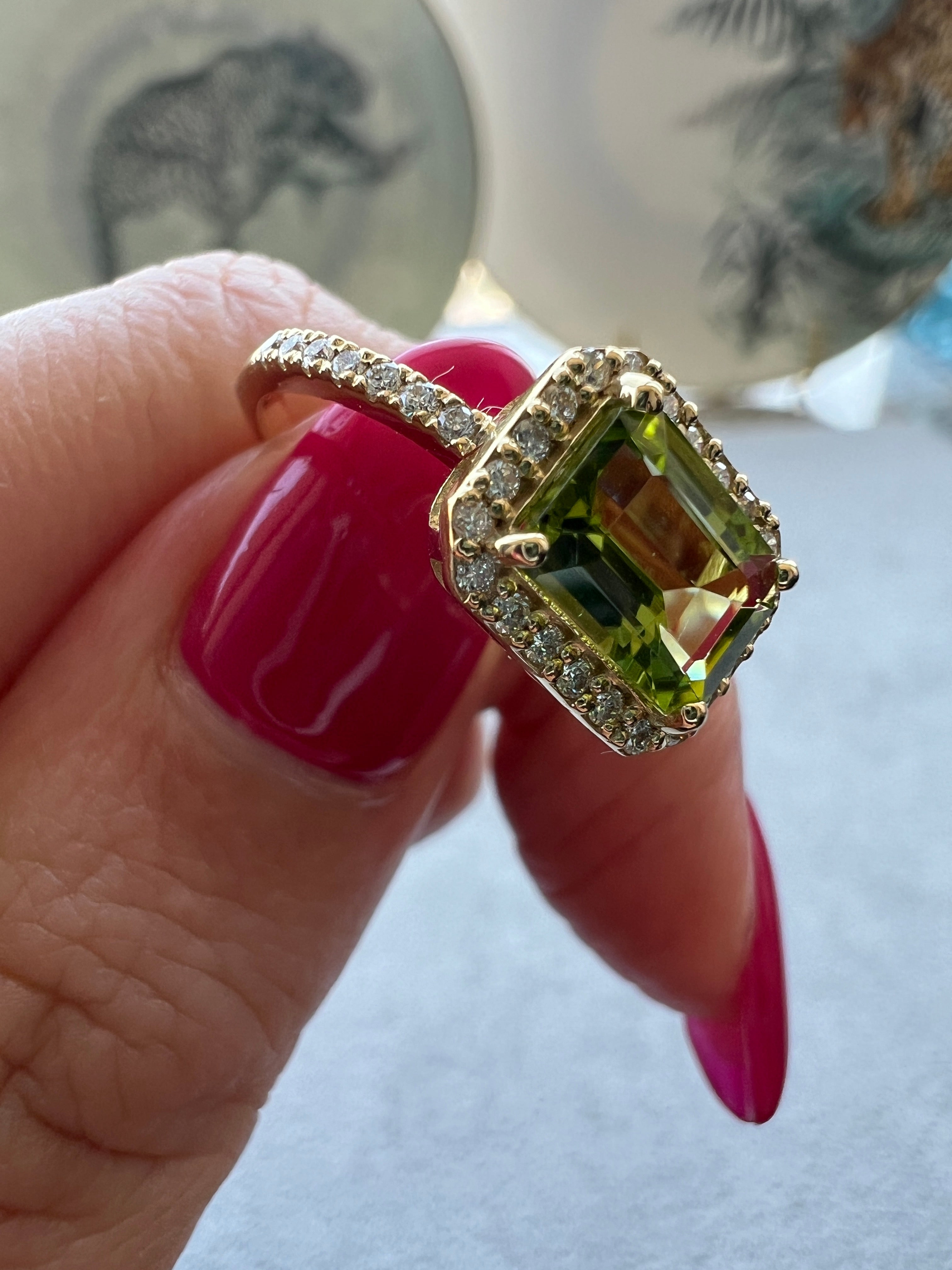 ［ベイビーマドンナ］リング ペリドット｜A Jewelry Box 公式通販サイト