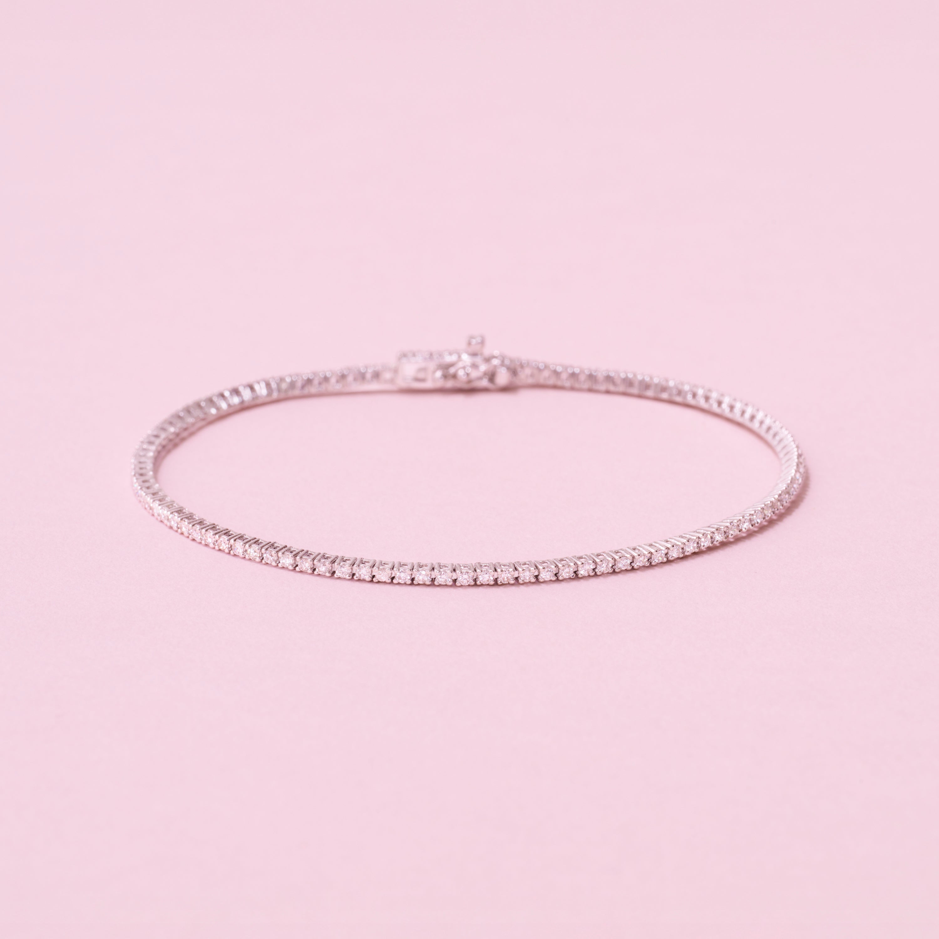 ［ルセル1ct］ ダイヤモンドテニスブレスレット