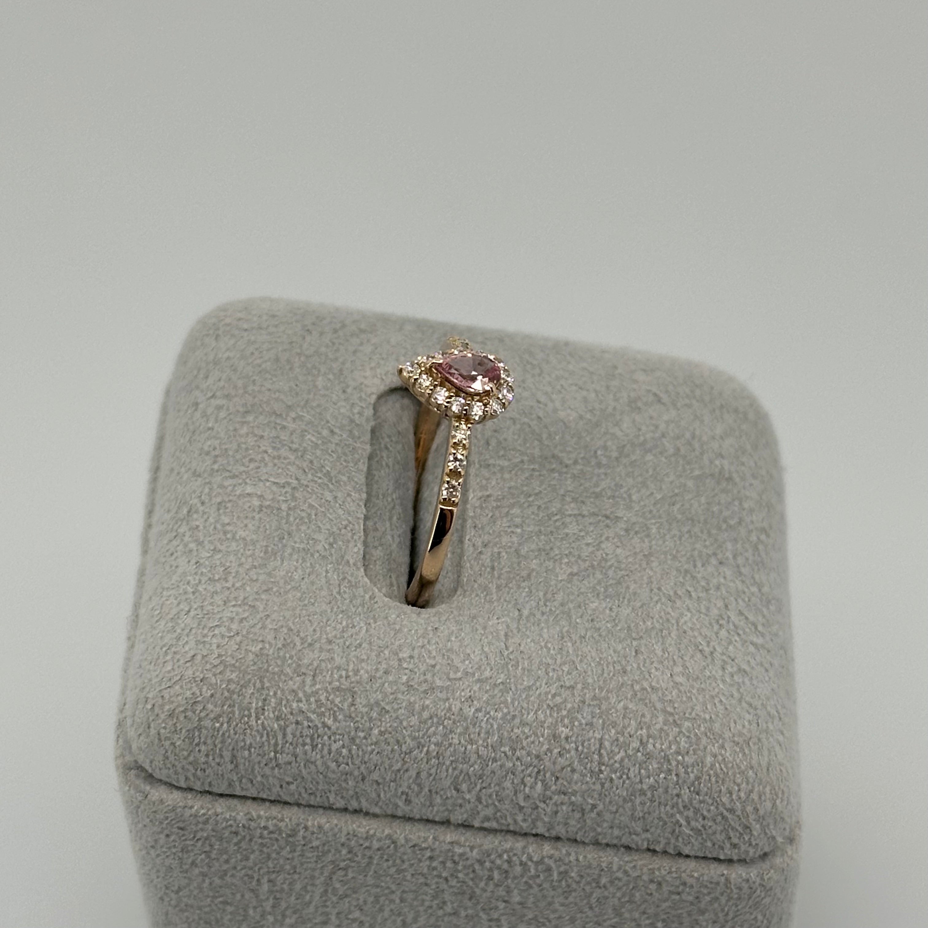 [新作/１点限定] リング パパラチアサファイア