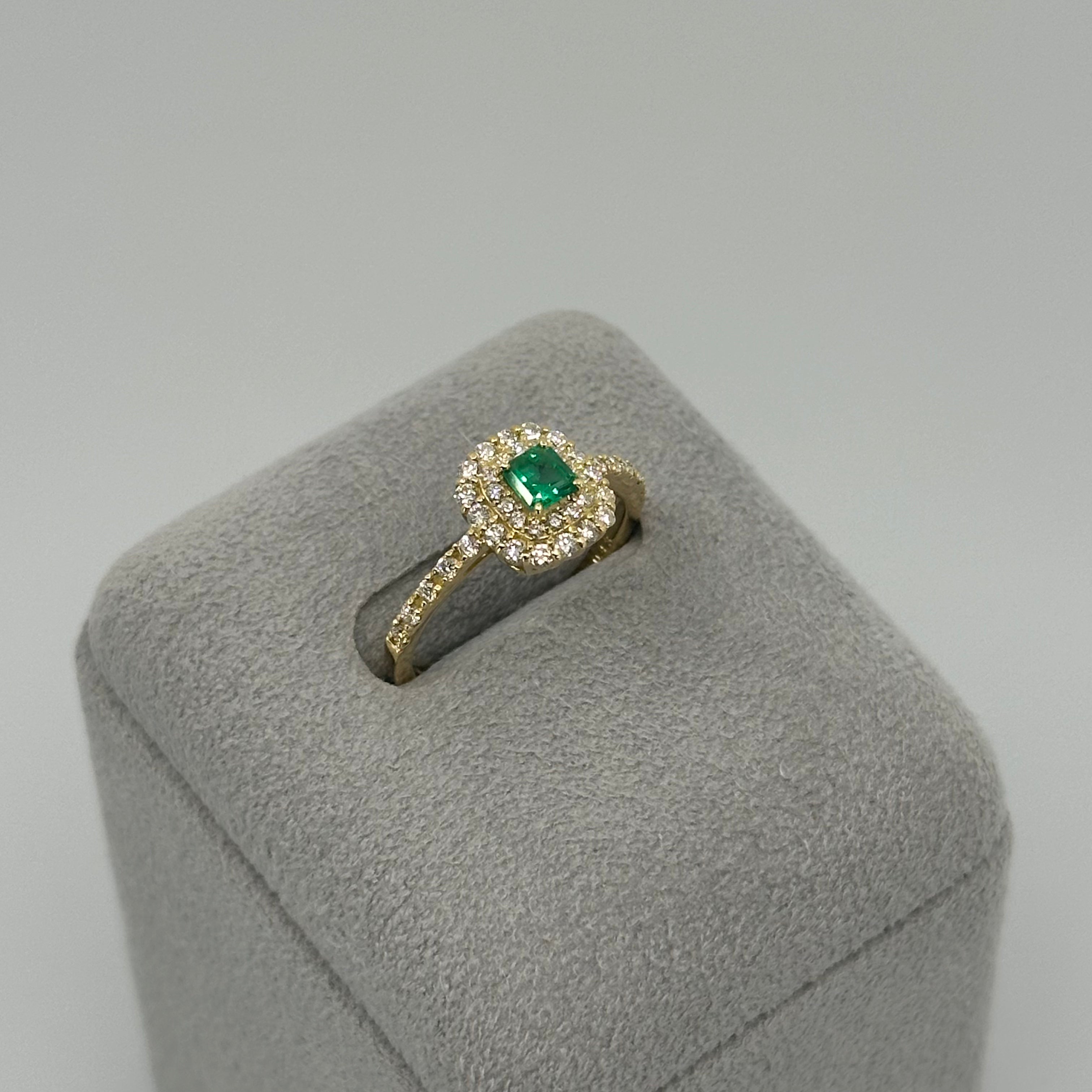 ［新作/1点限定］リング　エメラルド EM YG　12