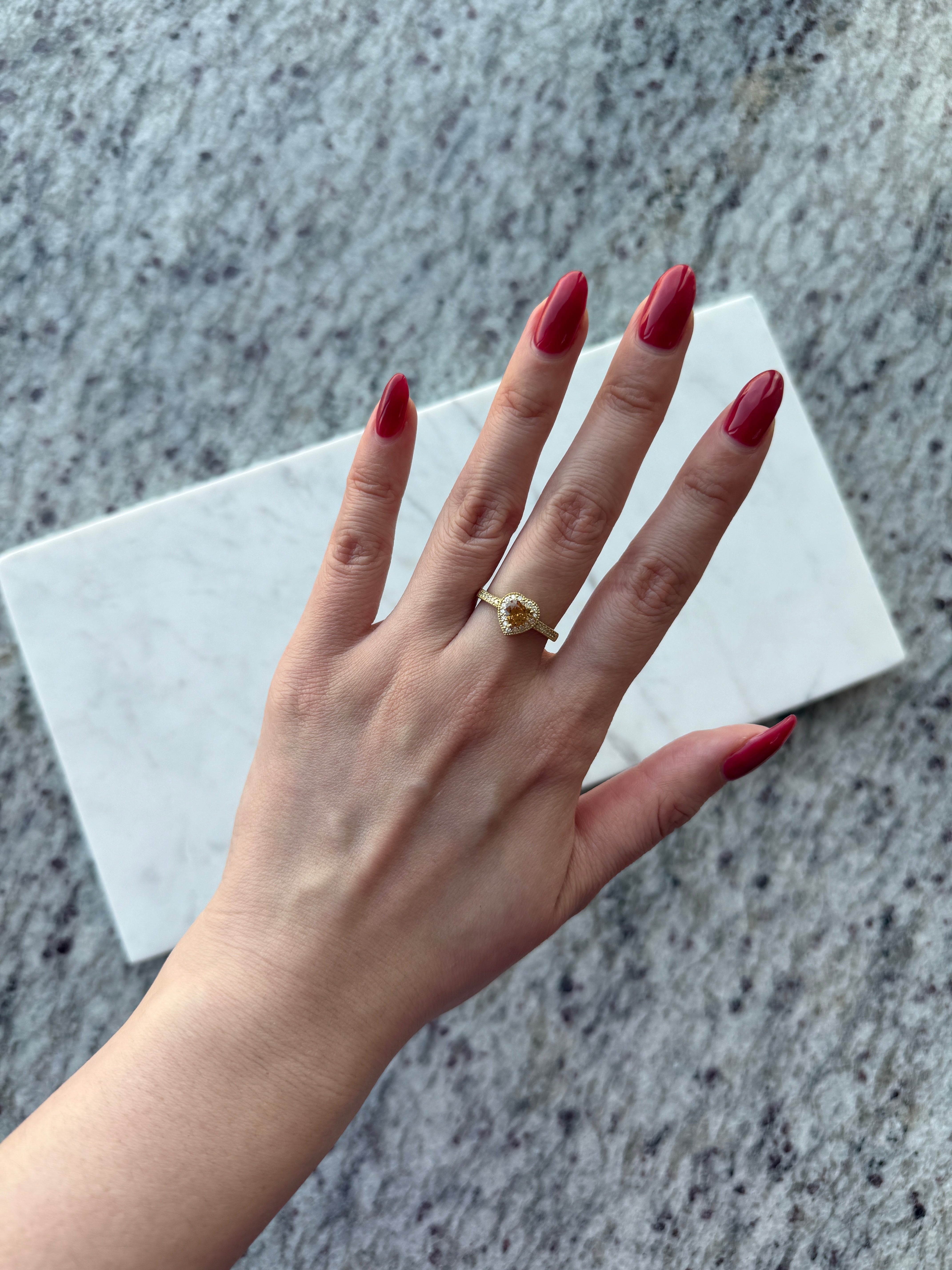 ［新作/各１点のみ］リング　ファンシーサファイア