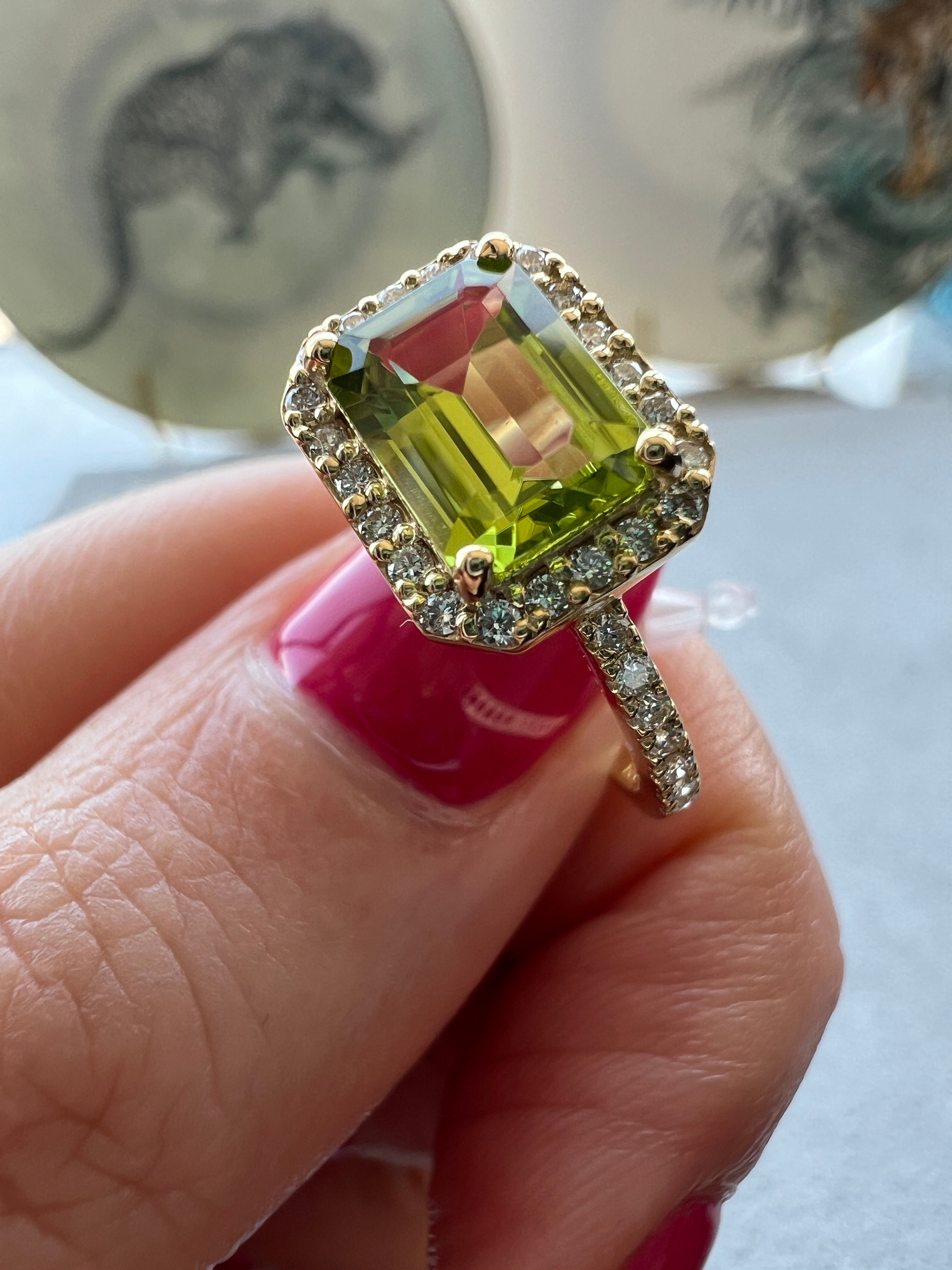 ［ベイビーマドンナ］リング ペリドット｜A Jewelry Box 公式通販サイト