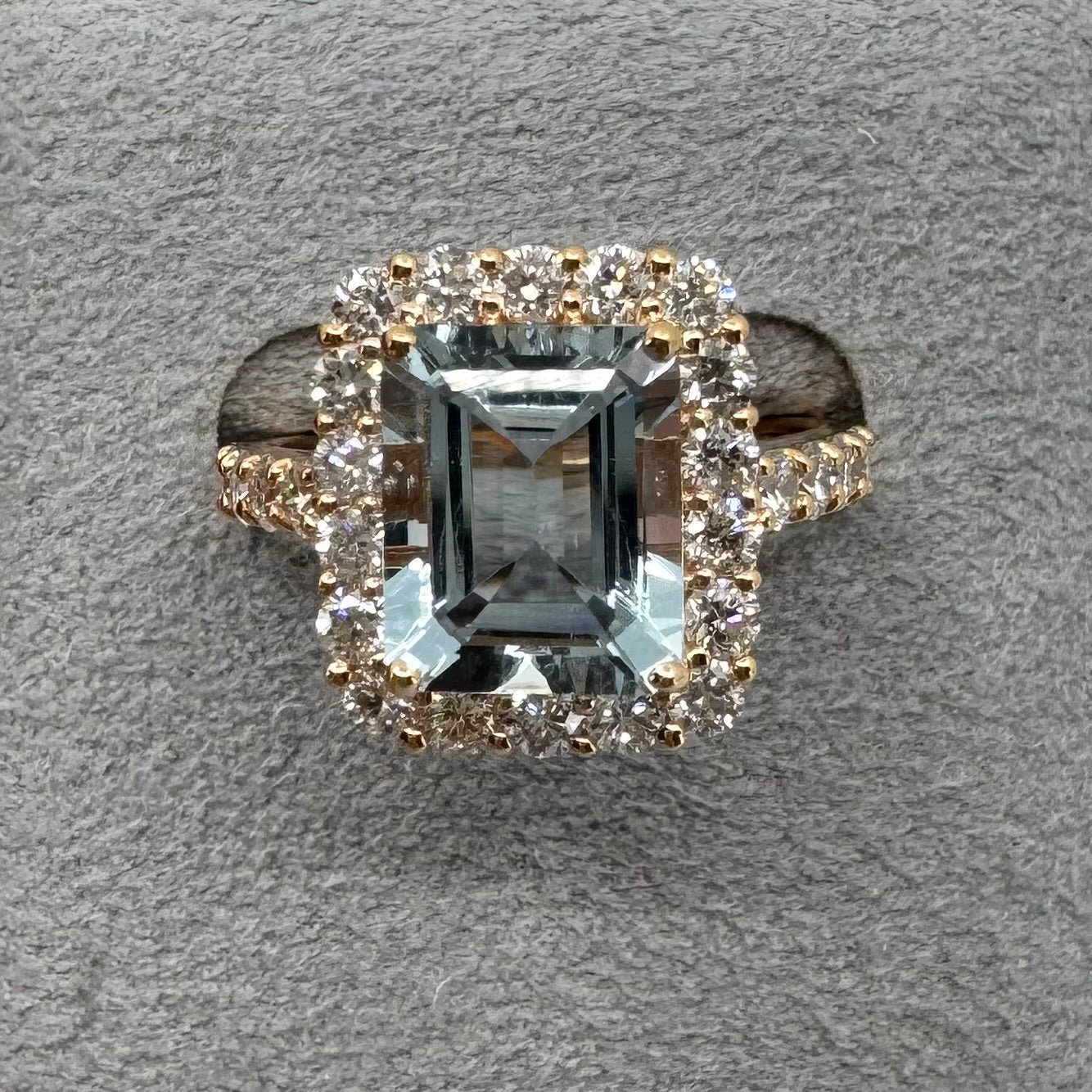 ［湖のドレス］リング アクアマリン｜A Jewelry Box 公式通販サイト