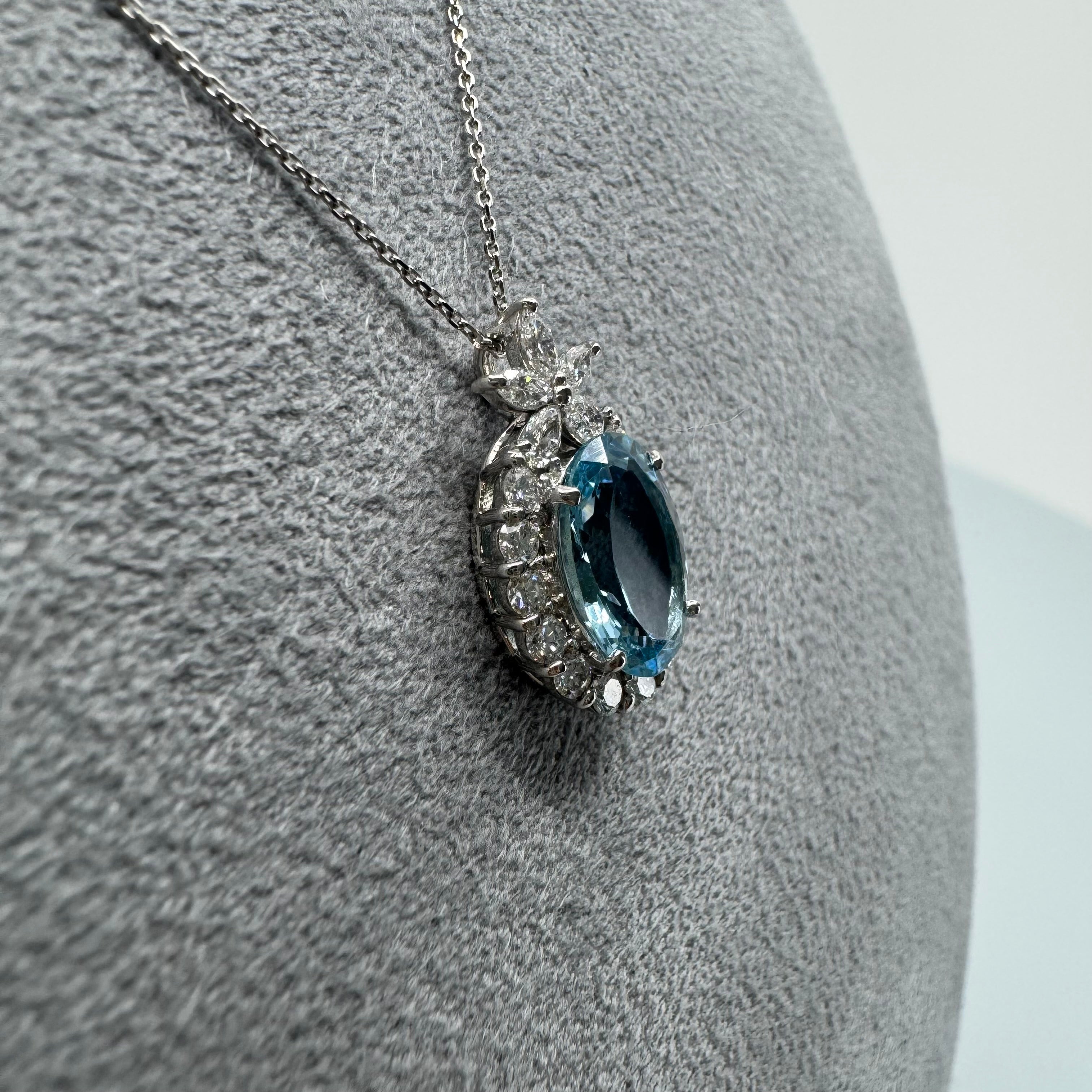 ［パイナップル物語］ネックレス アクアマリン 2.4ct OV｜A Jewelry Box 公式通販サイト