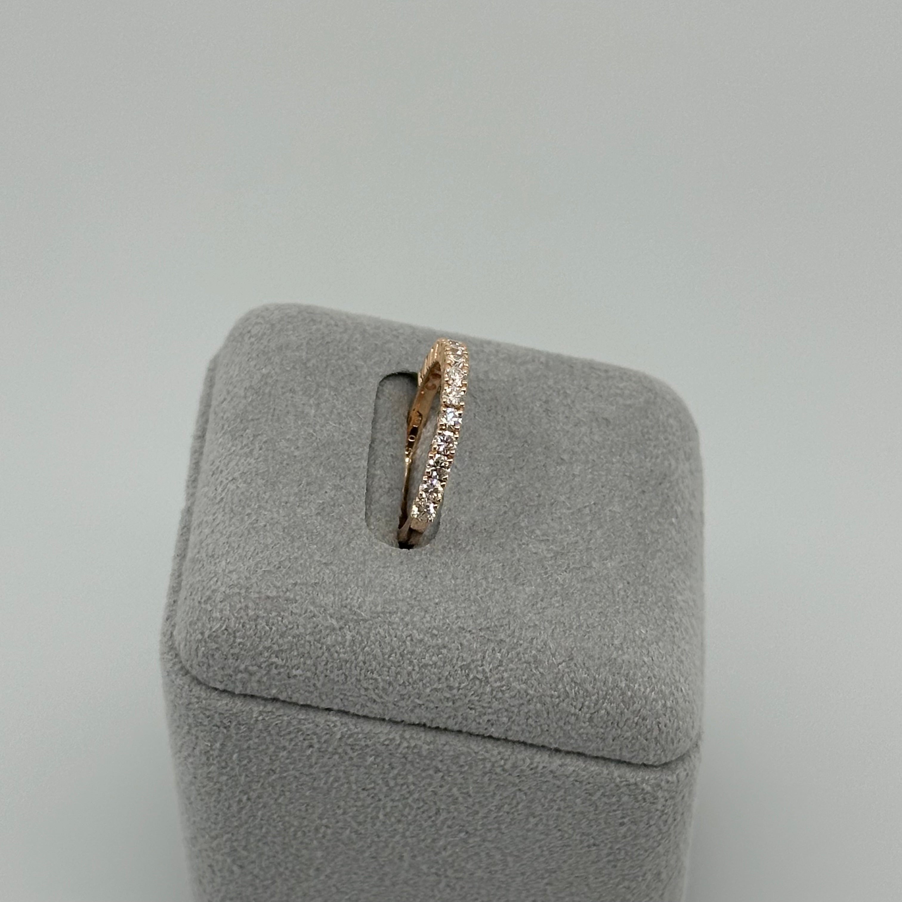 フィルグラン］ ダイヤモンドハーフエタニティリング | A Jewelry Box