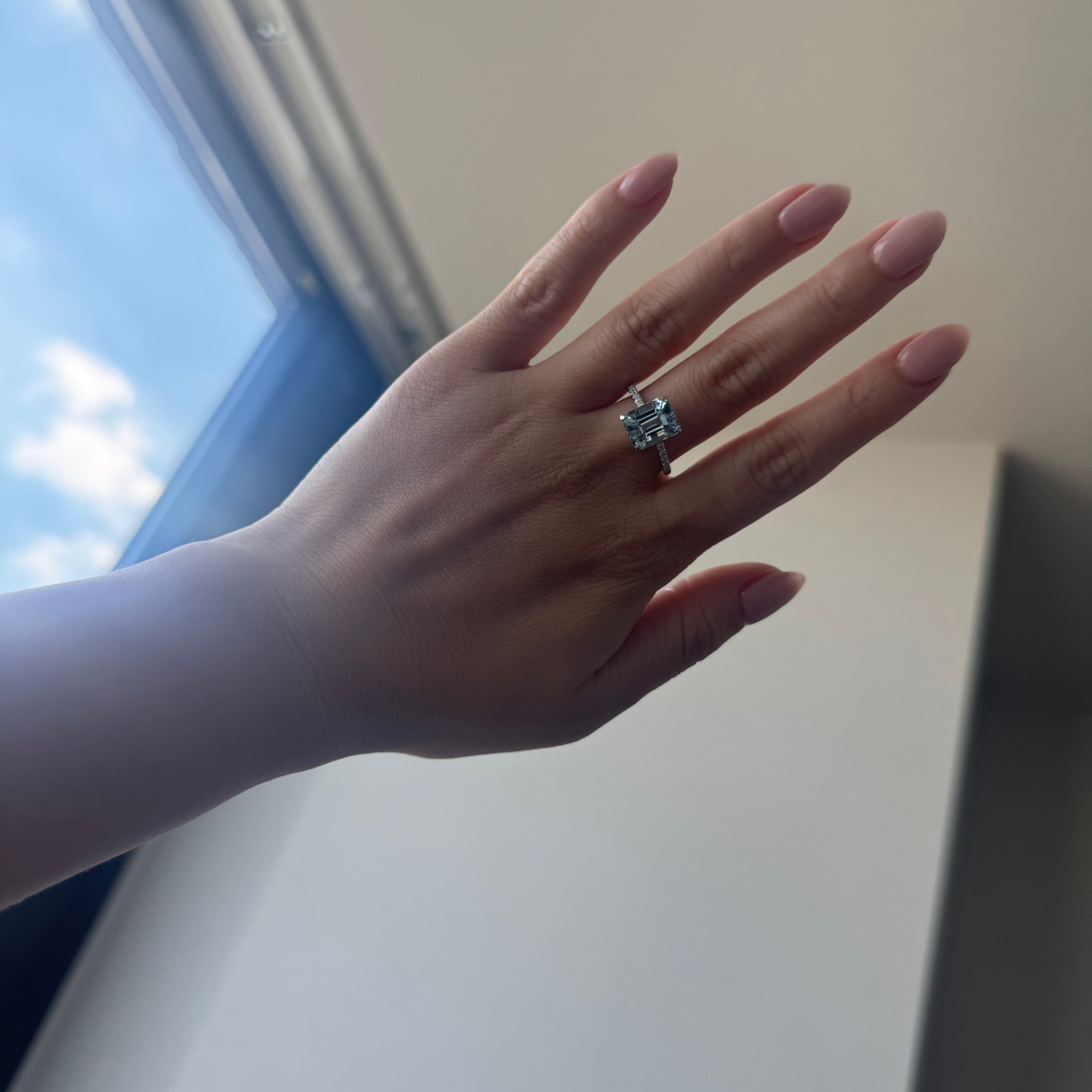 【フロリナ】リング モルガナイト/アクア/ペリドット 2ct前後 SQ｜A Jewelry Box 公式通販サイト