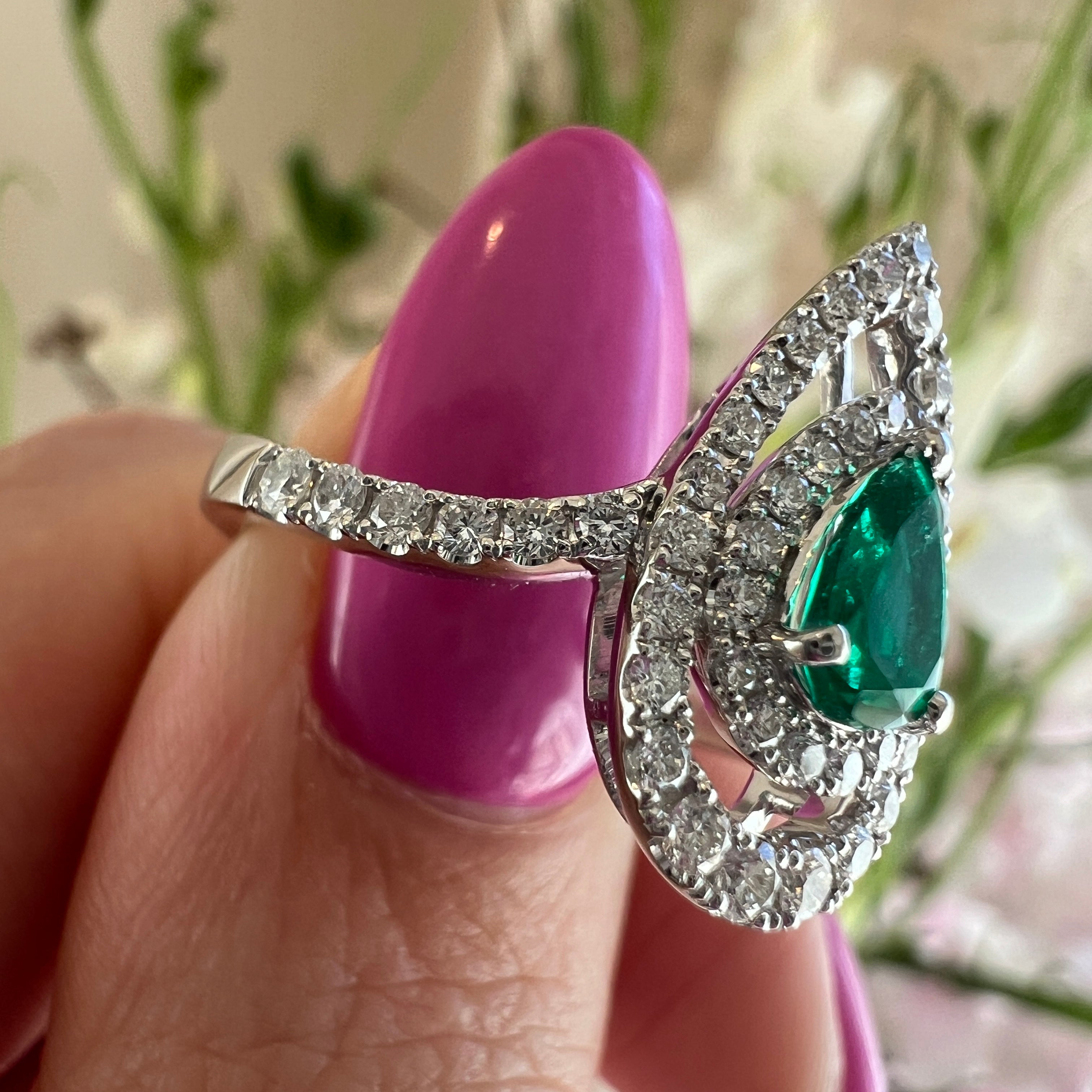 ブランシェ　PS エメラルド リング｜A Jewelry Box 公式通販サイト