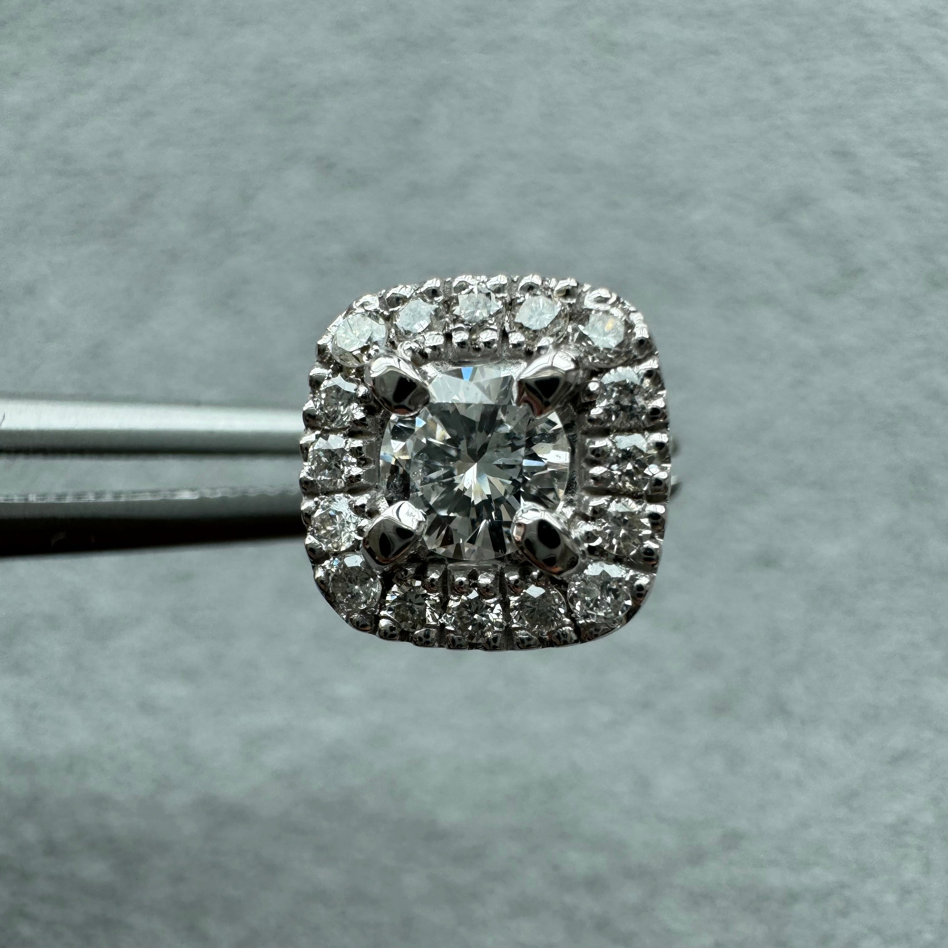 【アンシャンテ】〜ダイヤピアスD0.35ct×2前後 SQ K18YG/K18WG｜A Jewelry Box 公式通販サイト
