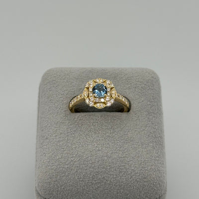 [新作/個数限定カテドラル] リング アクアマリン サンタマリアカラー