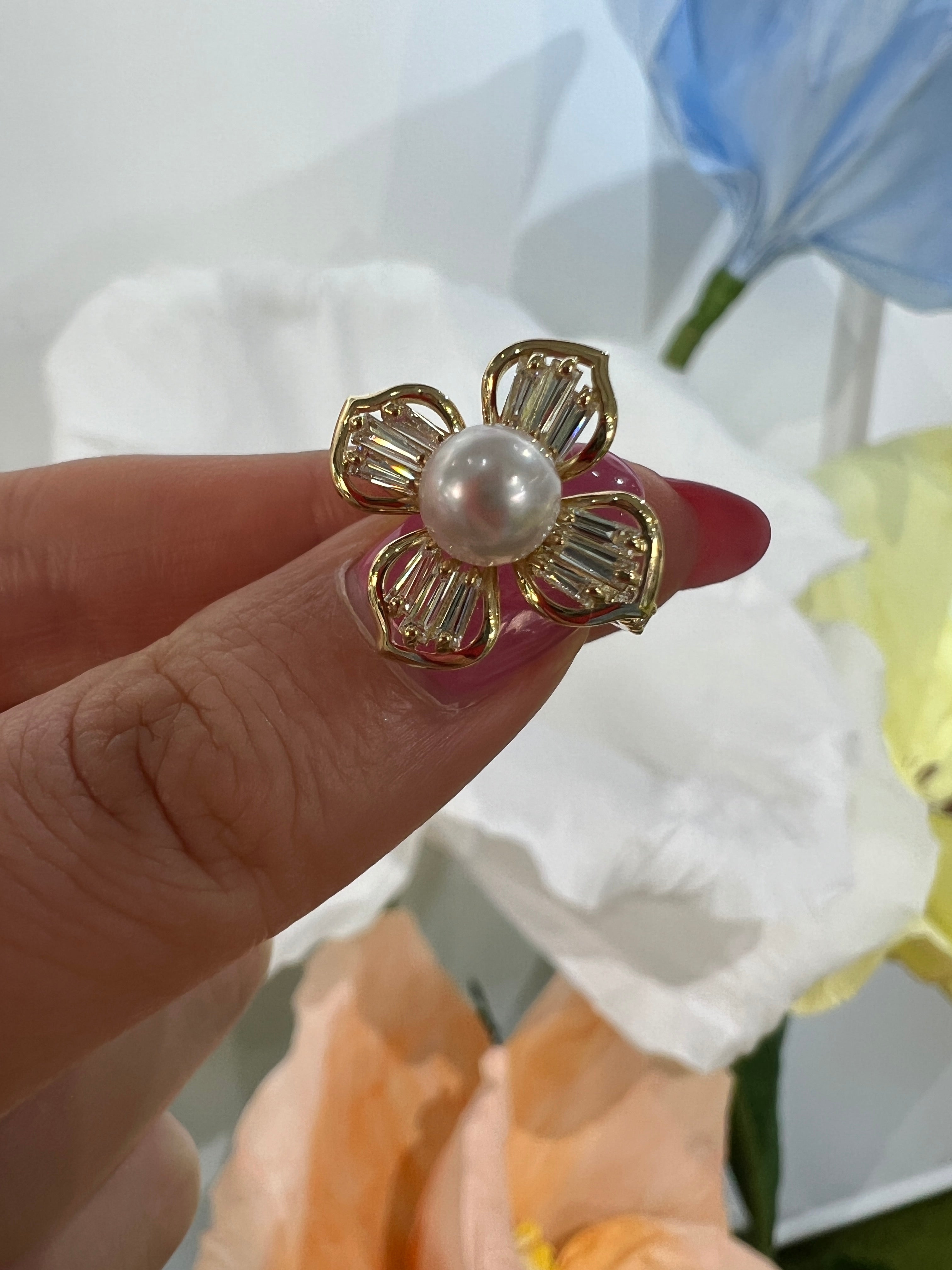 ［ポプリン］リング あこや6ミリ｜A Jewelry Box 公式通販サイト