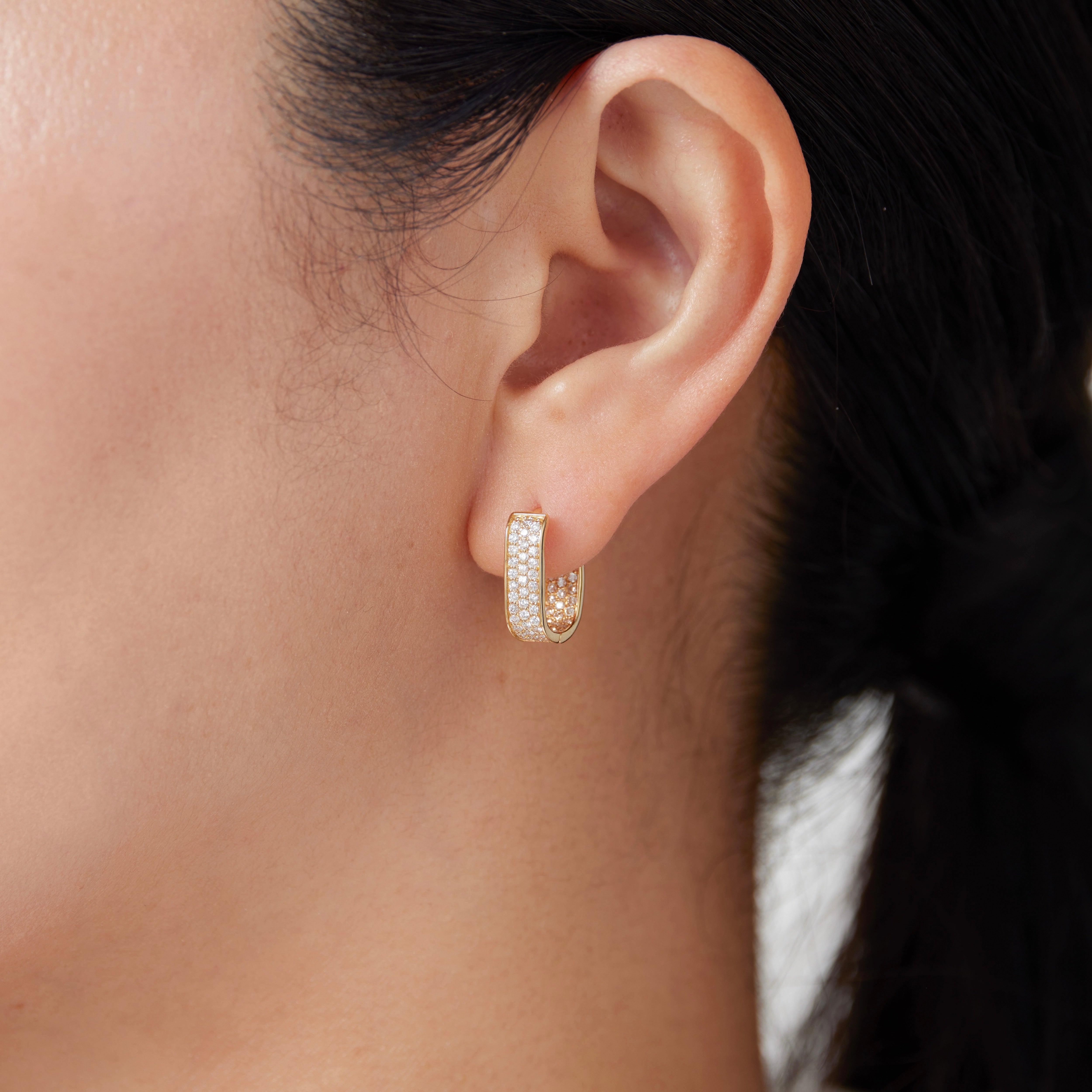 プレシャス］ ダイヤモンドフープピアス | A Jewelry Box公式サイト