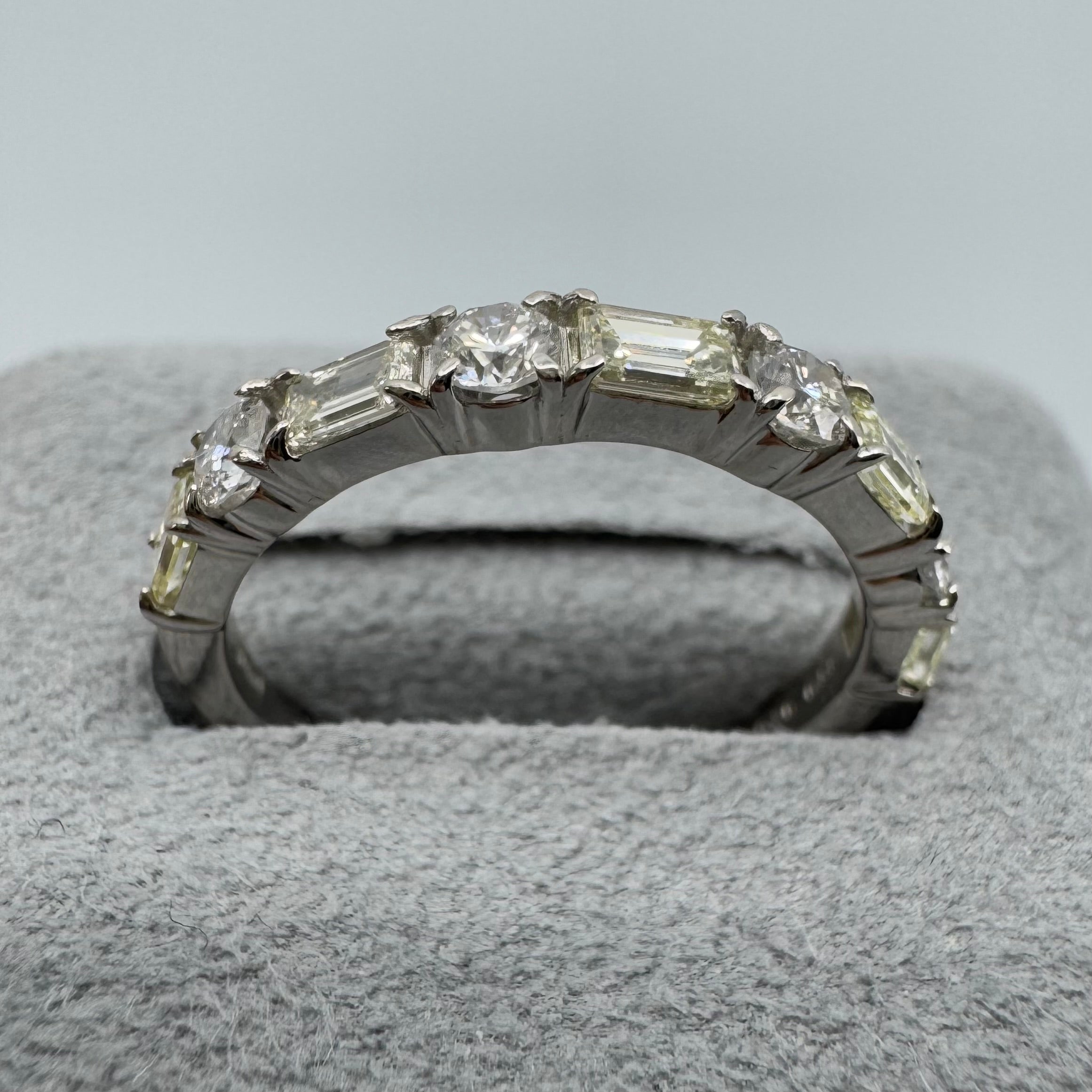 [ノンシャラン］リング ダイヤ 0.8ct RO BG PT K18YG｜A Jewelry Box 公式通販サイト