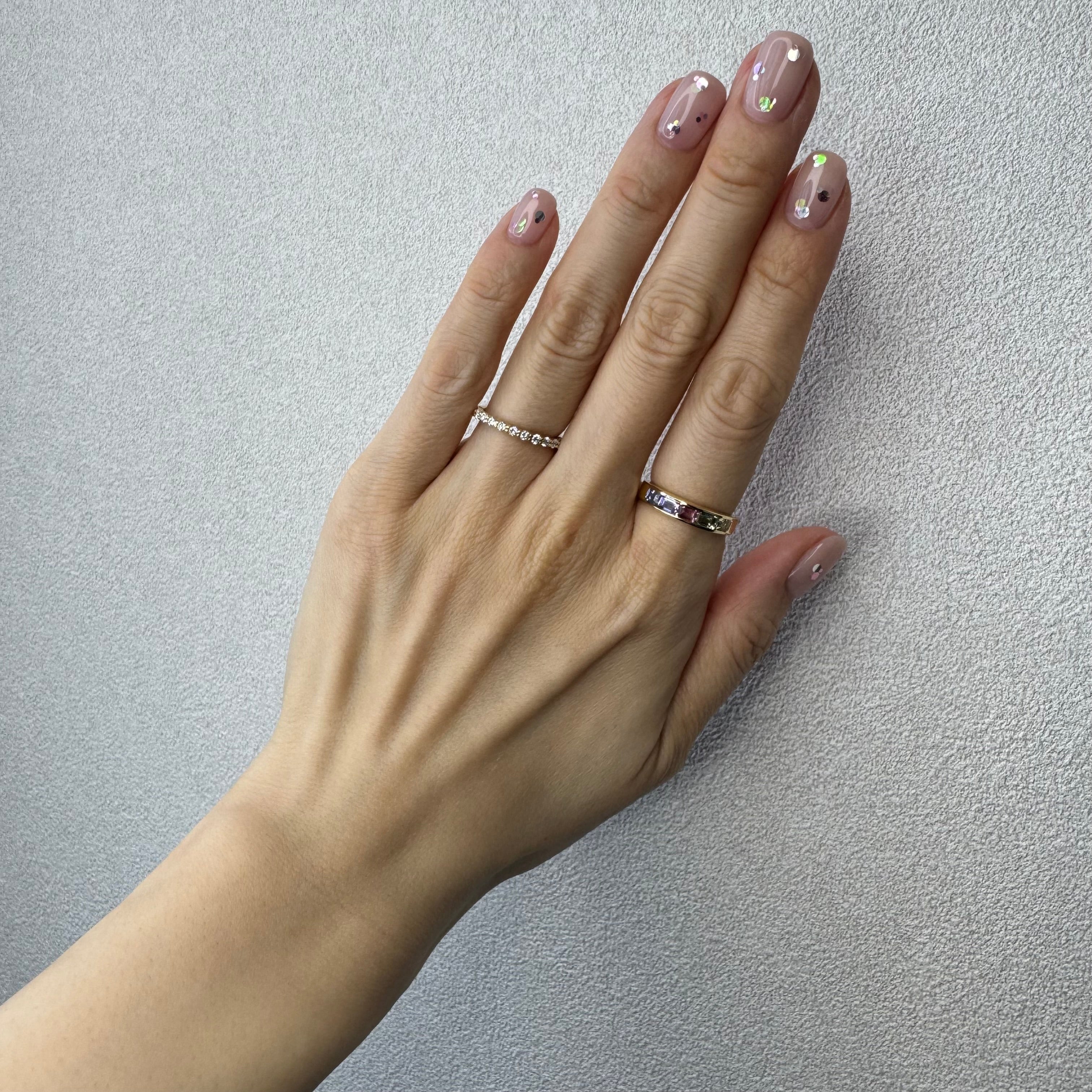 ［個数限定/アルカンシェル］リング ファンシーサファイア 1.3ct YG｜A Jewelry Box 公式通販サイト