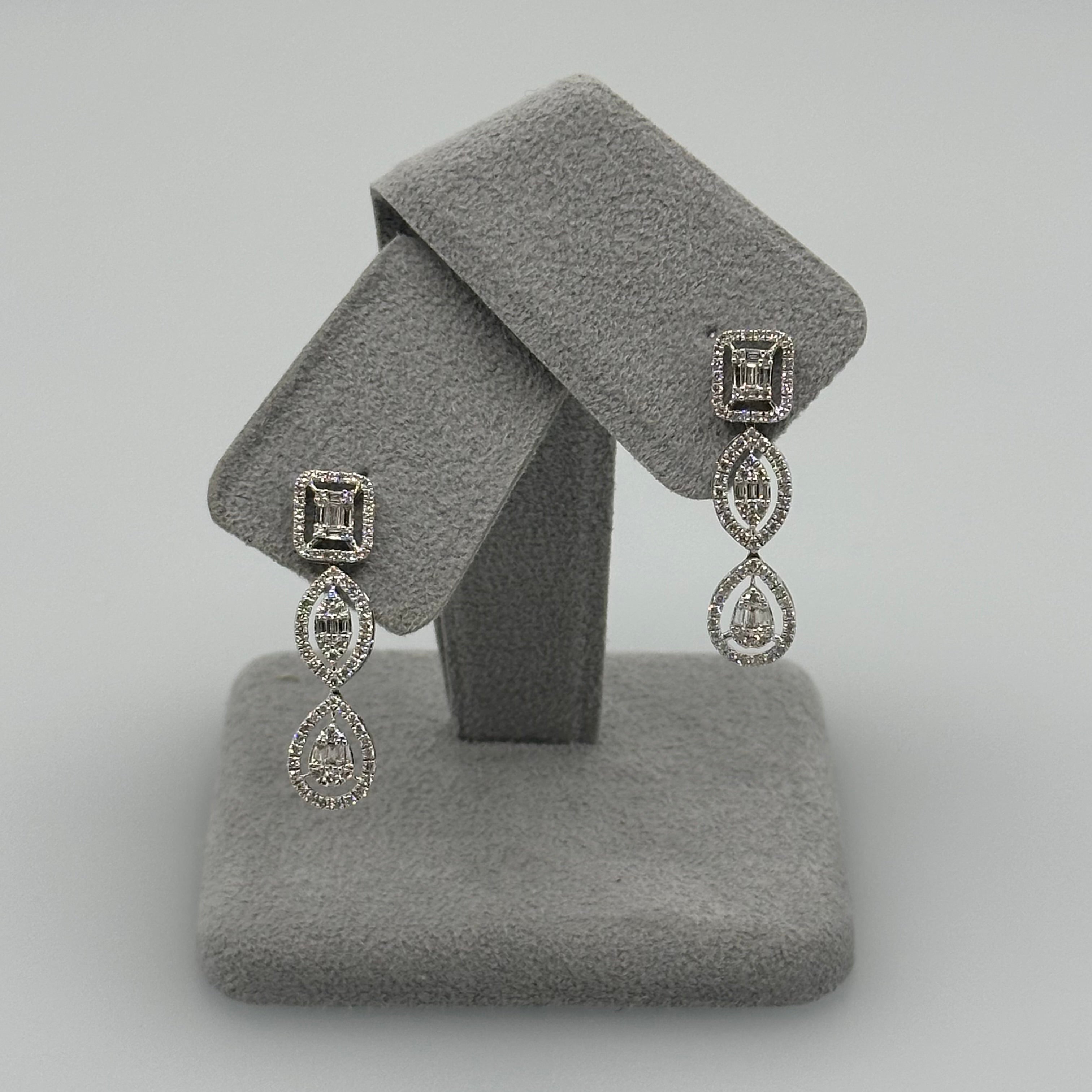 白夜のオルガン］ ダイヤモンド揺れるピアス | A Jewelry Box公式