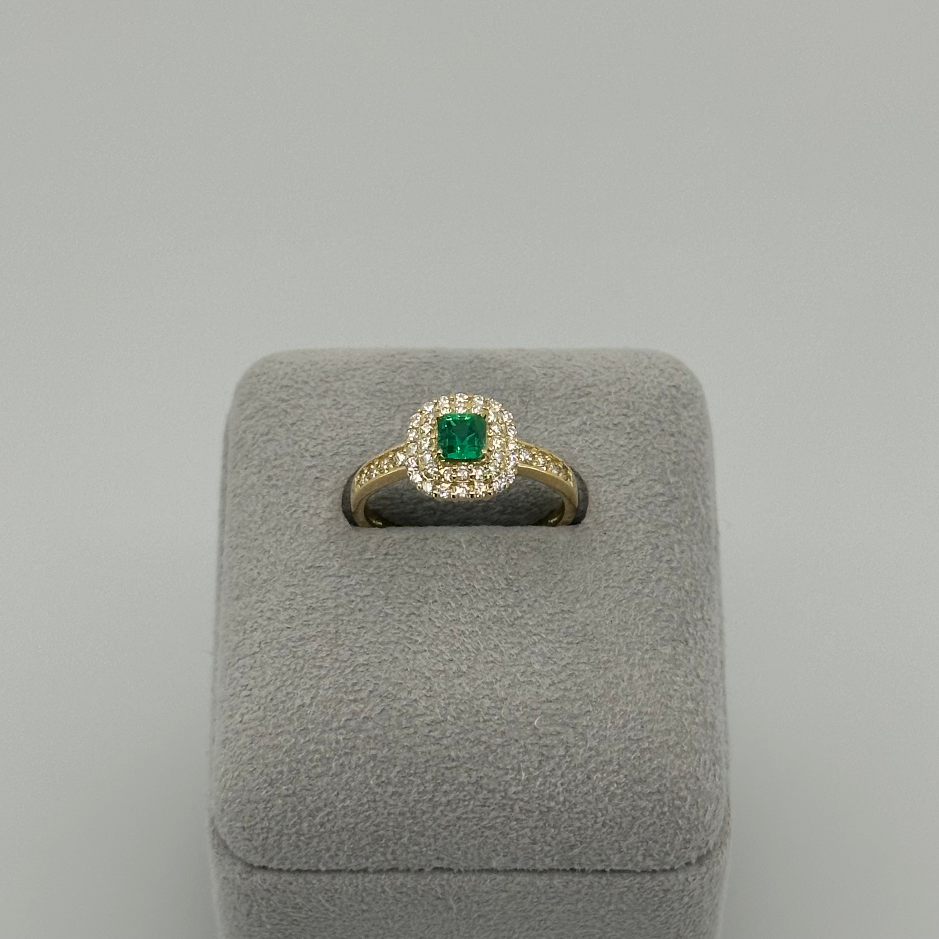 ［新作/1点限定］リング　エメラルド EM YG　6