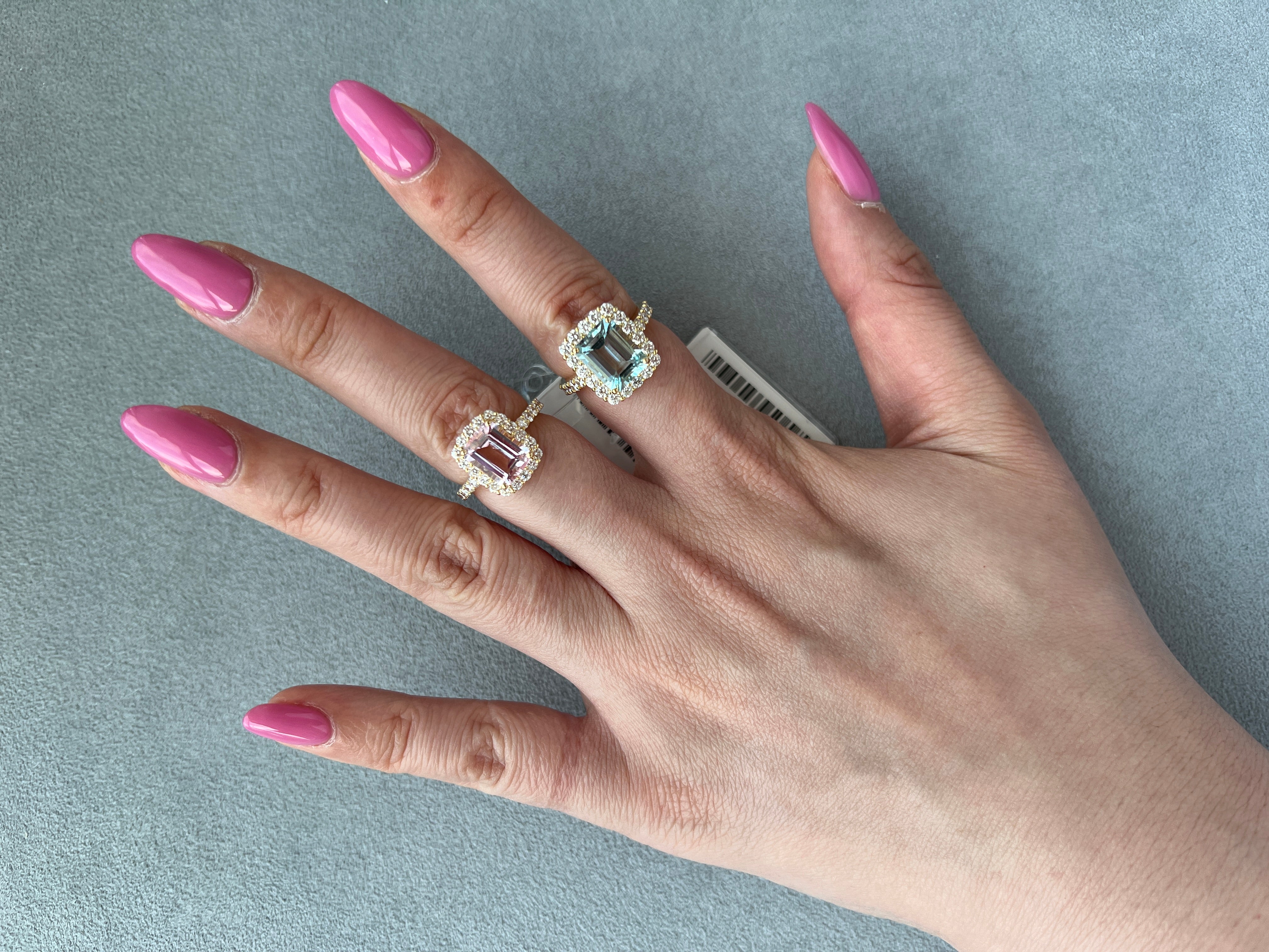 [湖のドレス] リング アクアマリン