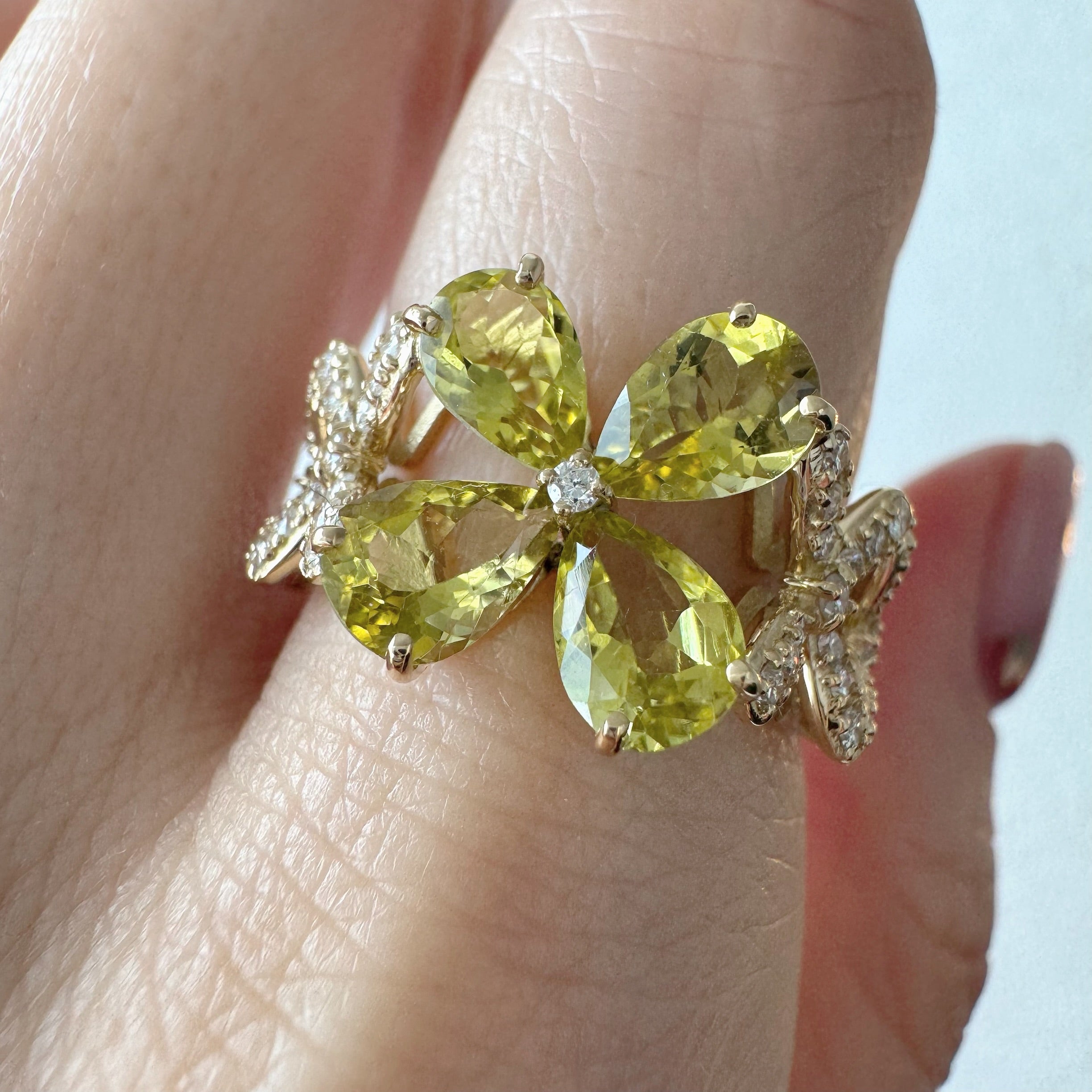 天然石　カナリートルマリン ザンビア産カナリートルマリン 1.07ct - IRODORI STONE