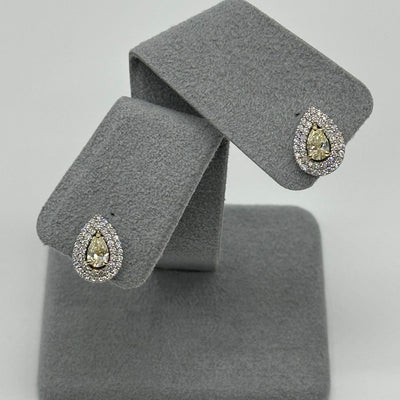 ［ポワール］ピアス ダイヤ hover