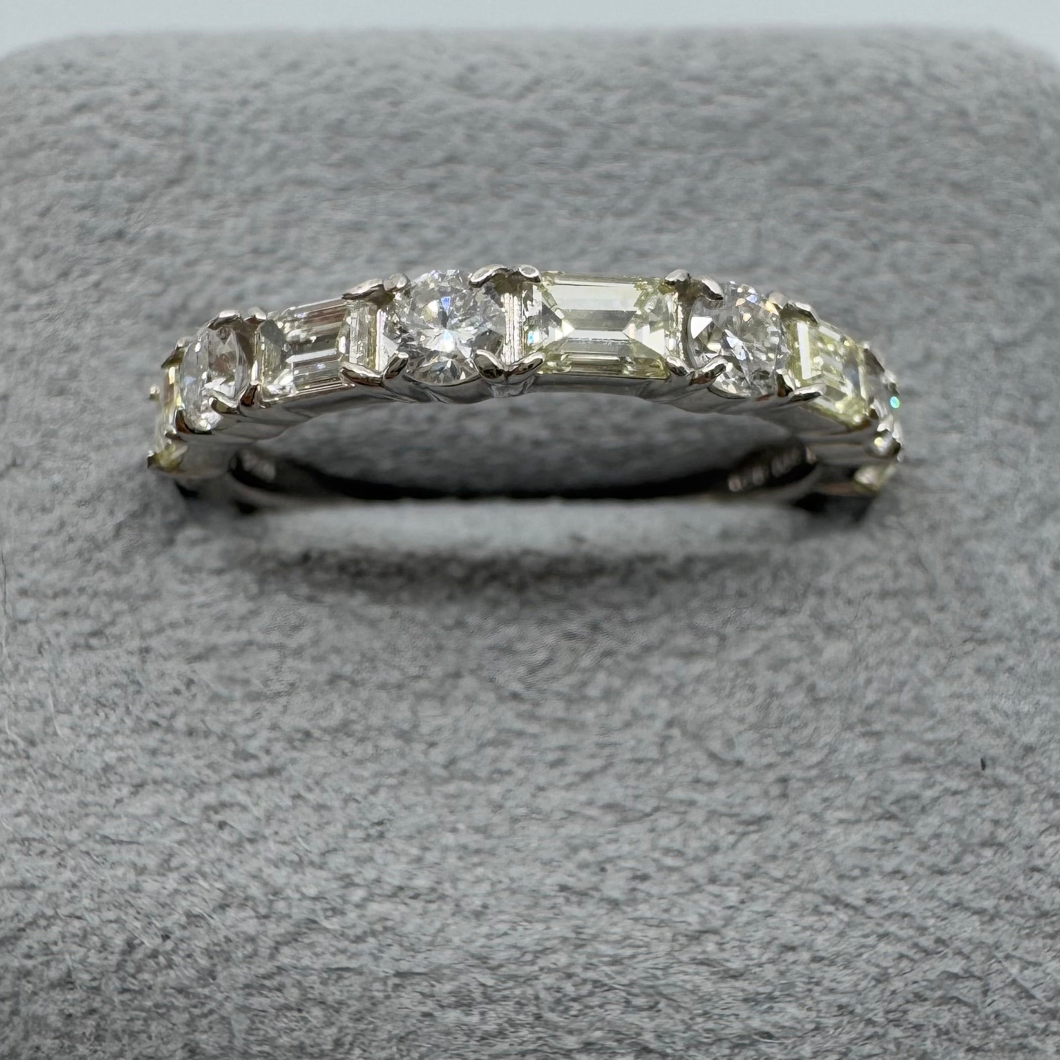 [ノンシャラン］リング ダイヤ 0.8ct RO BG PT K18YG｜A Jewelry Box 公式通販サイト