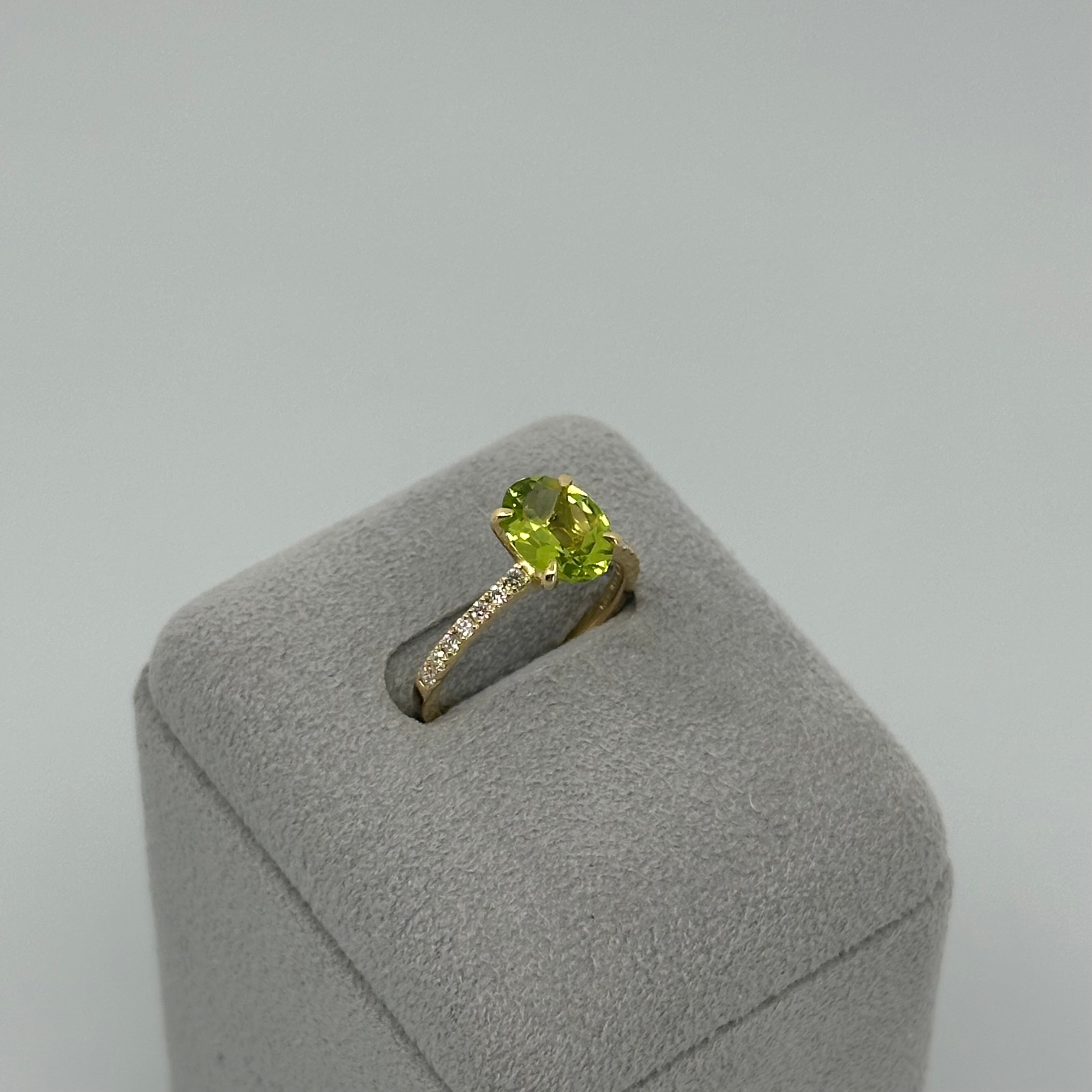 ［新作/個数限定/初夏ごころ］リング　ペリドット