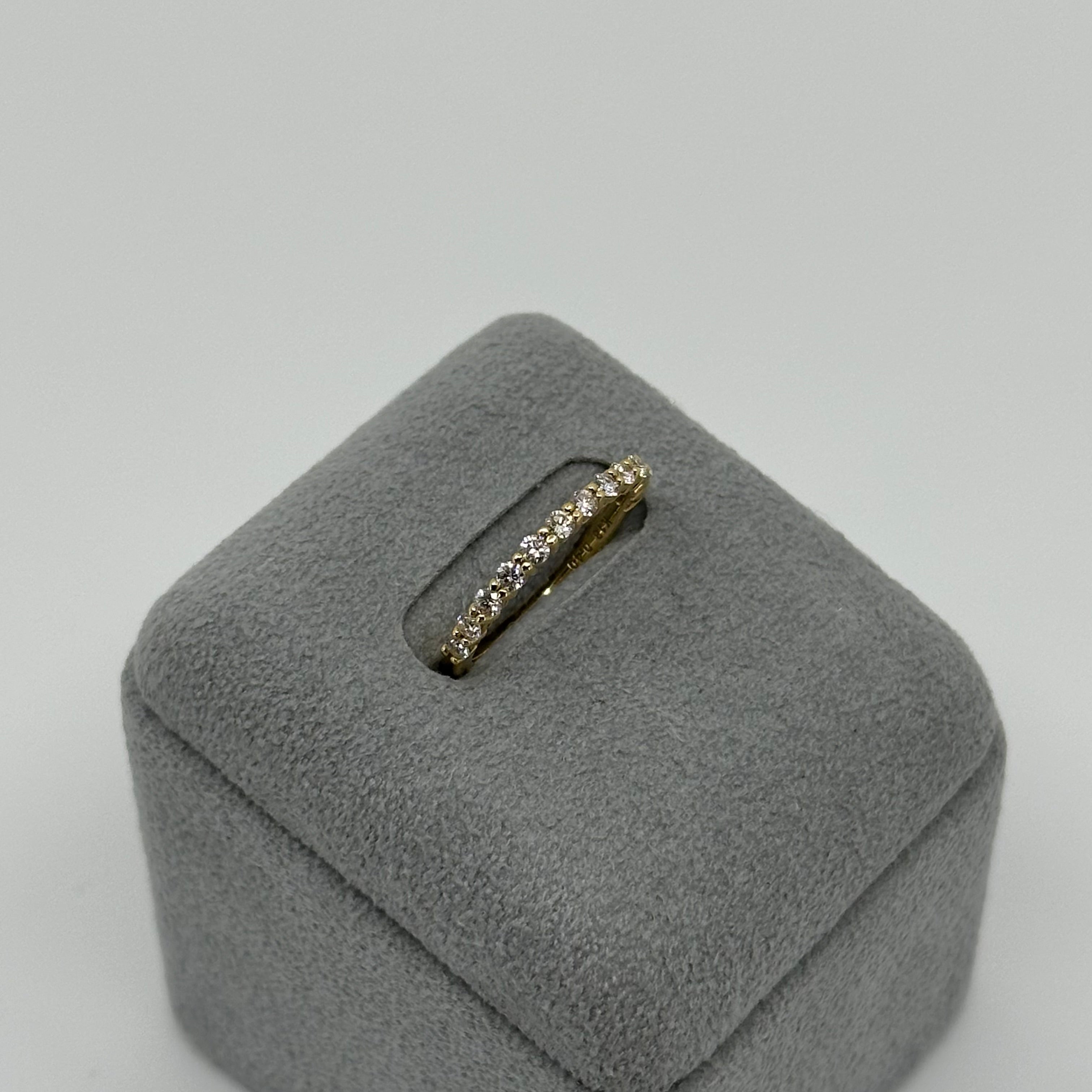 マタン］ ダイヤモンドハーフエタニティリング | A Jewelry Box公式