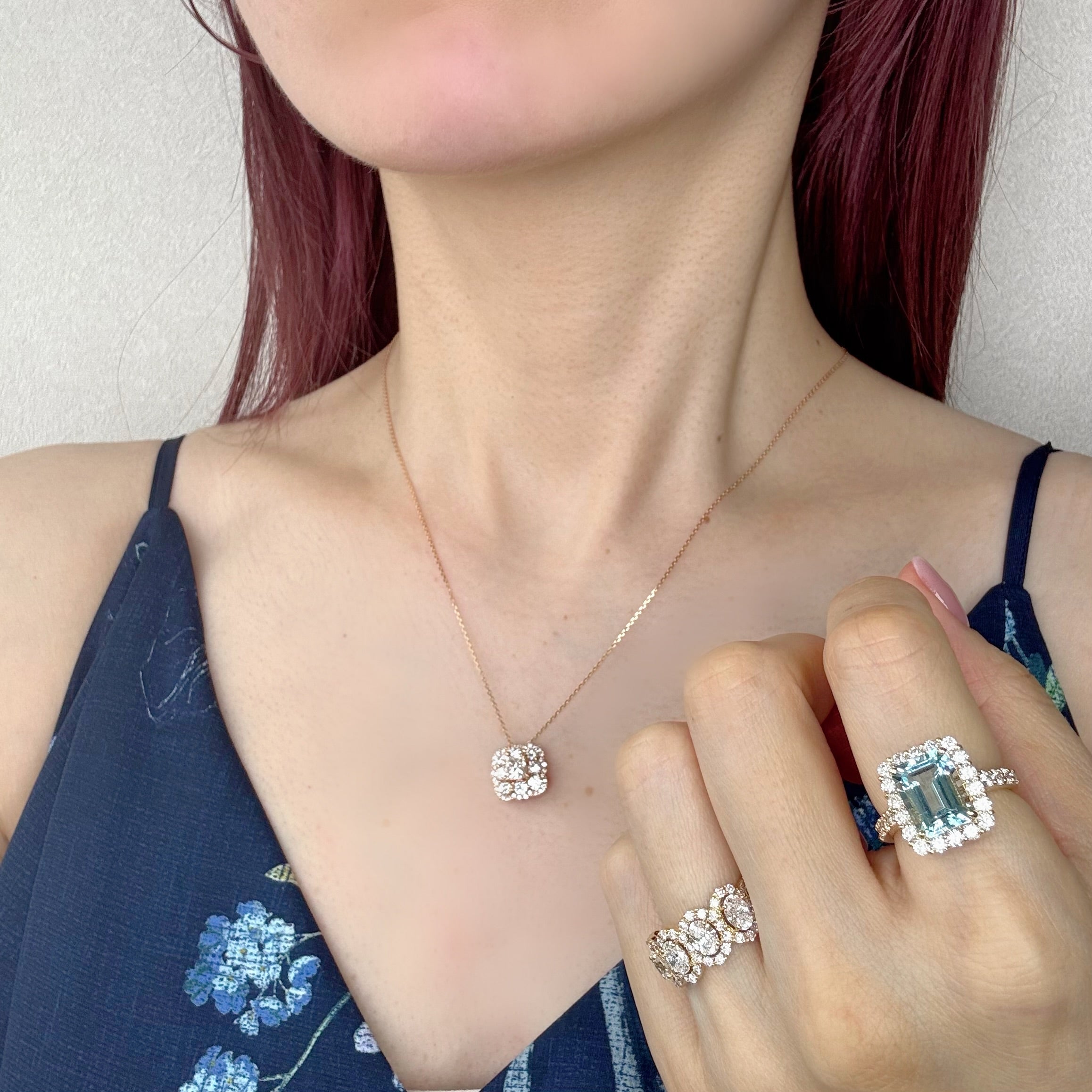 ［湖のドレス］リング アクアマリン｜A Jewelry Box 公式通販サイト