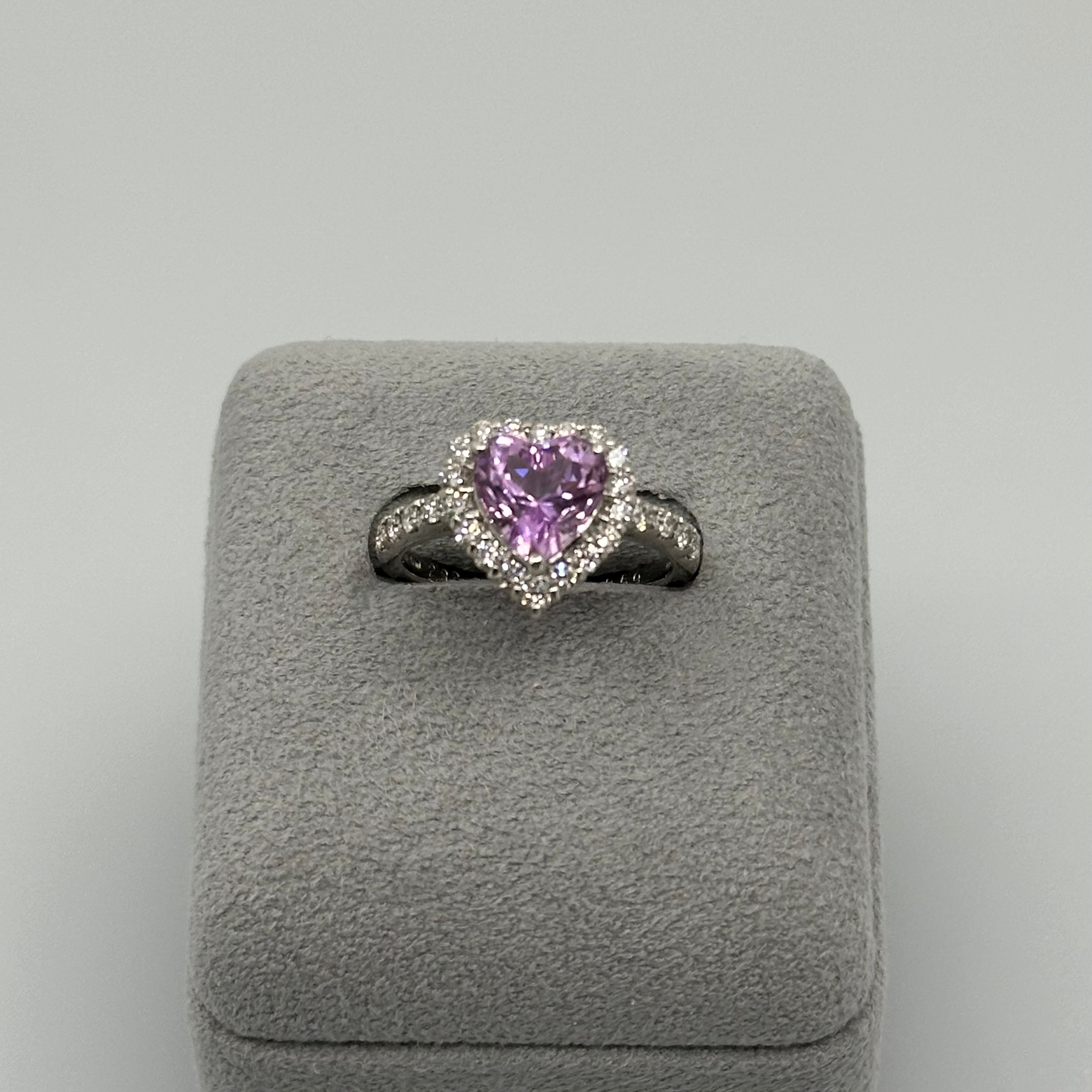 【新作3本限定/ライラック】リング クンツァイト 2.2ct HS PT｜A Jewelry Box 公式通販サイト