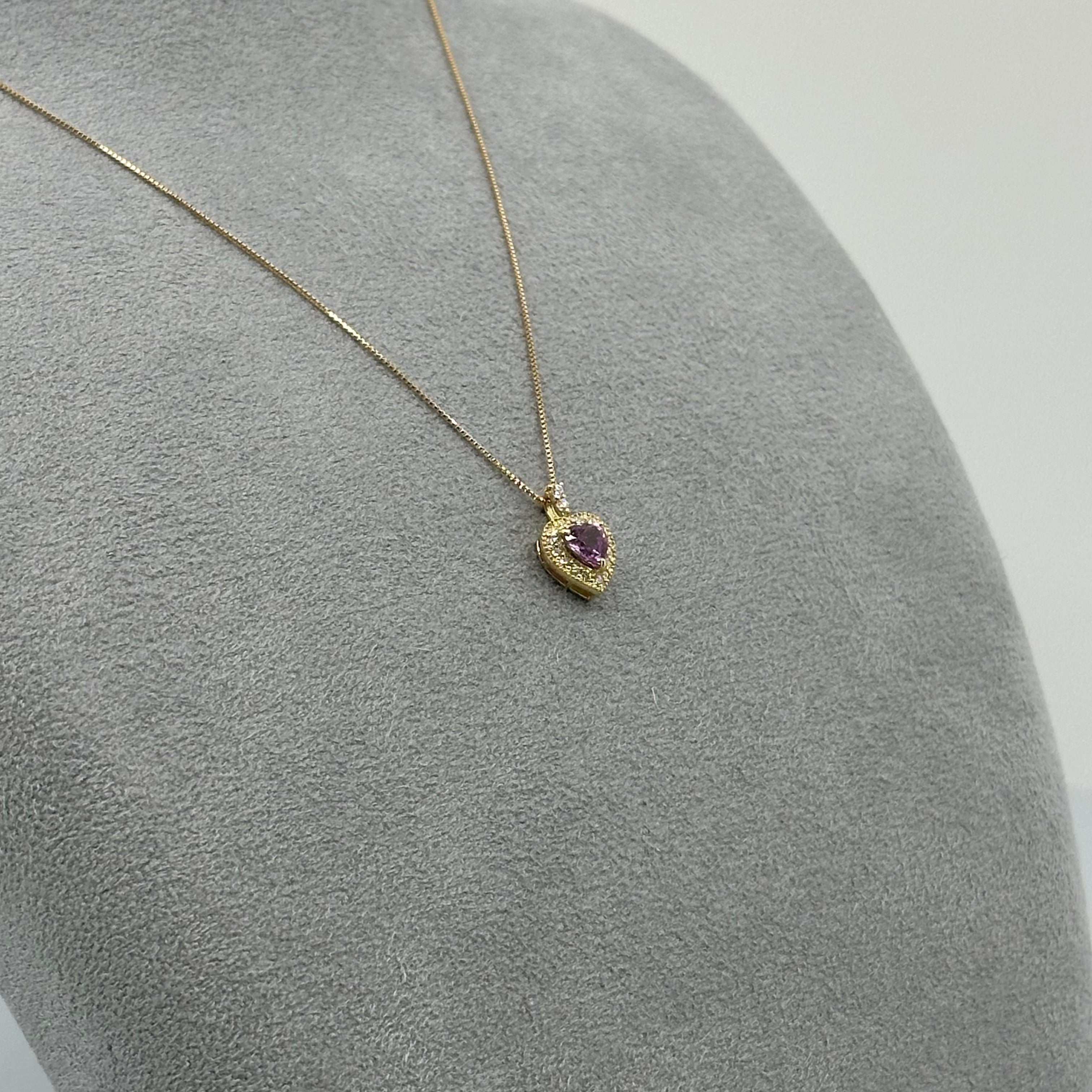 ［新作/各１点のみ］ネックレス　ファンシーサファイア