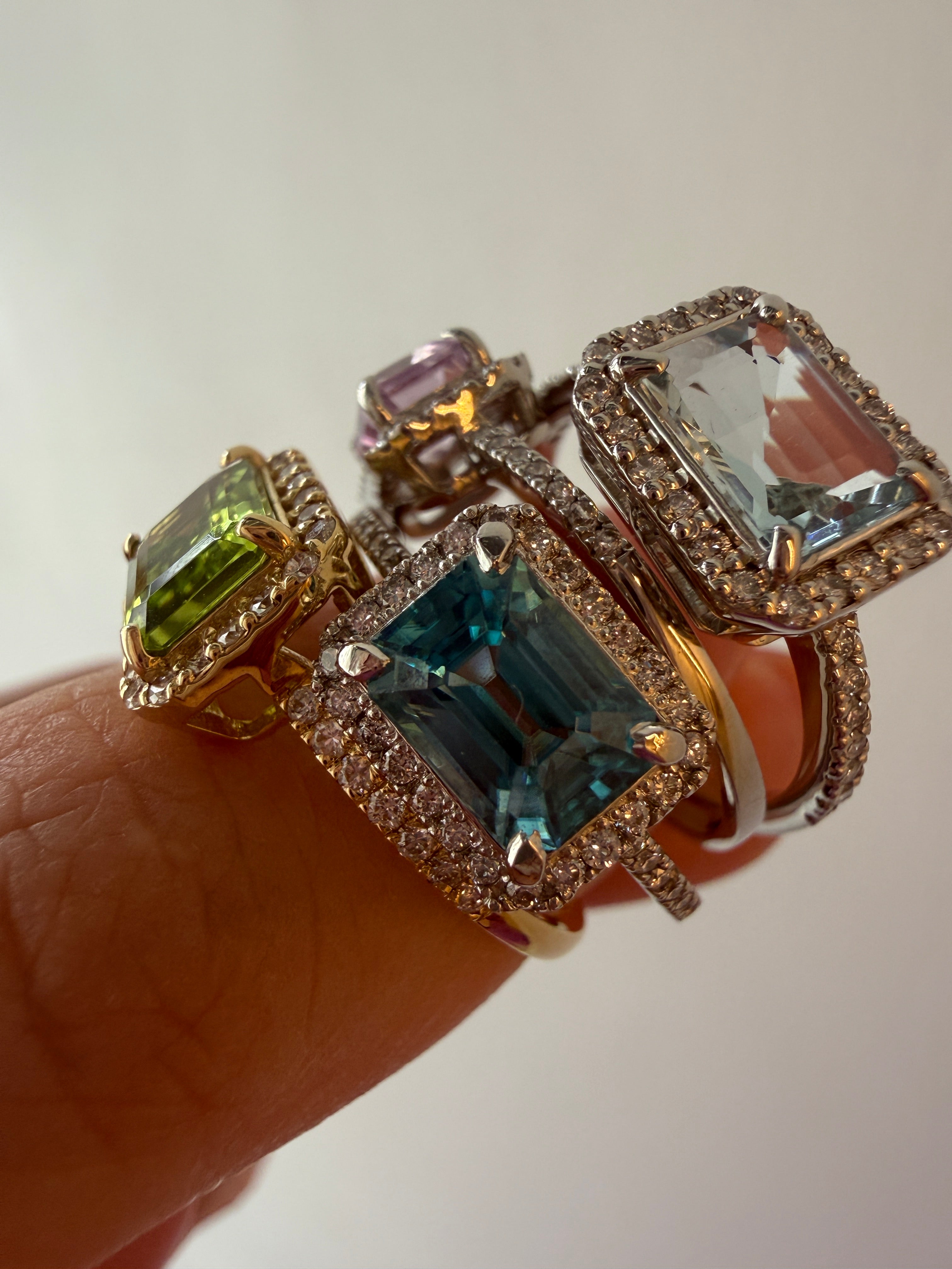 ベイビーマドンナ］ カラーストーンリング | A Jewelry Box公式サイト