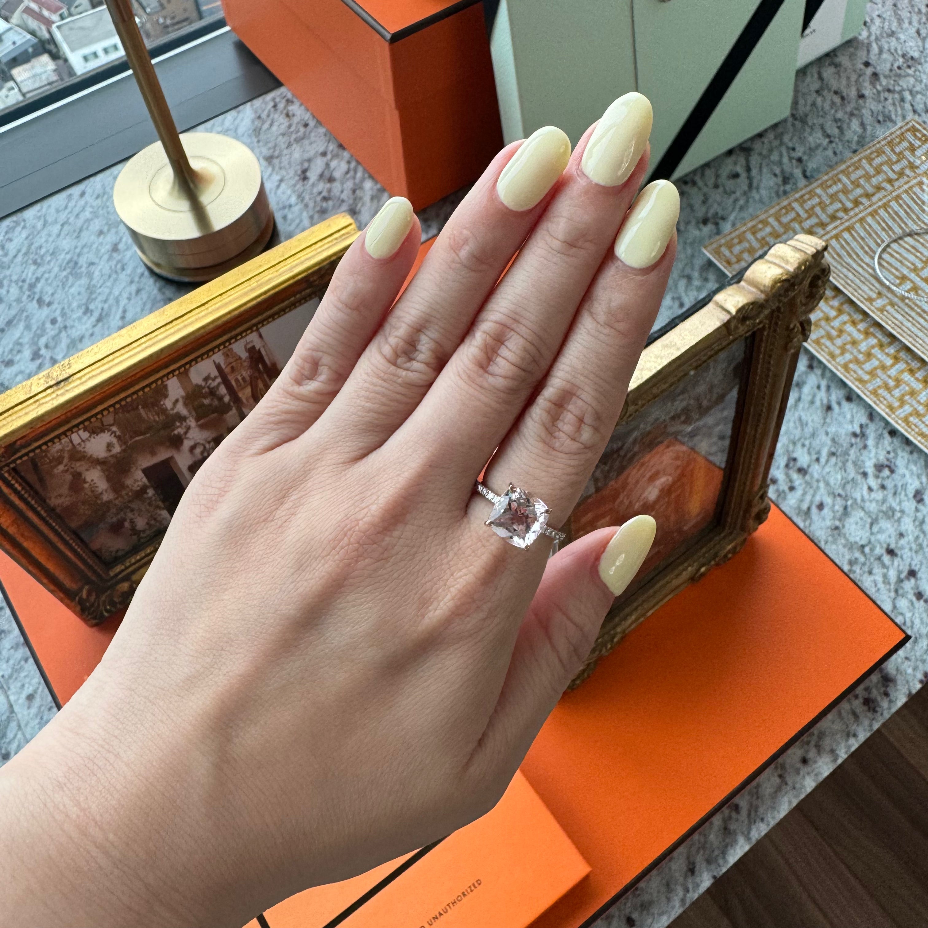 桃ごころ］ カラーストーンリング | A Jewelry Box公式サイト｜櫻井