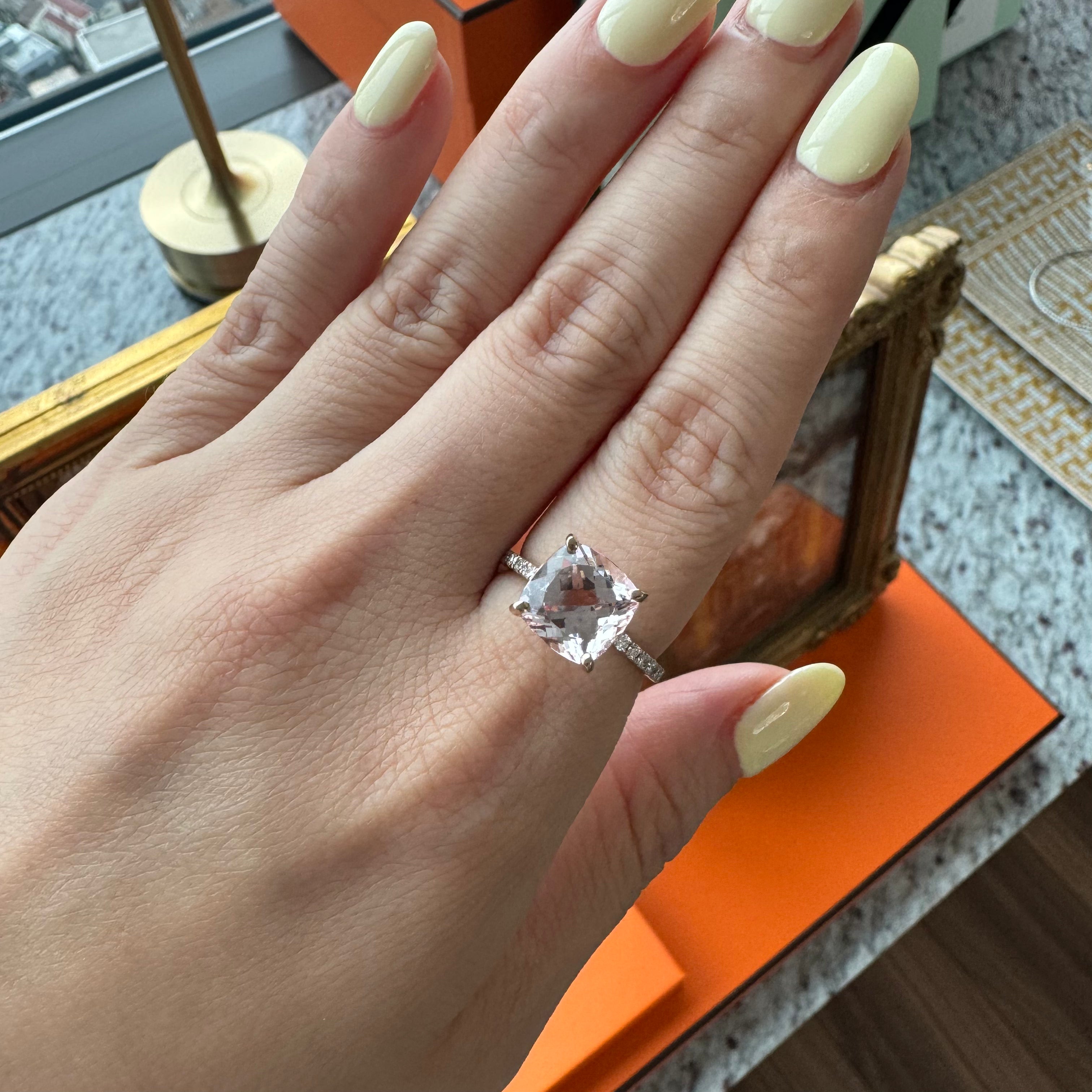 桃ごころ］ カラーストーンリング | A Jewelry Box公式サイト｜櫻井