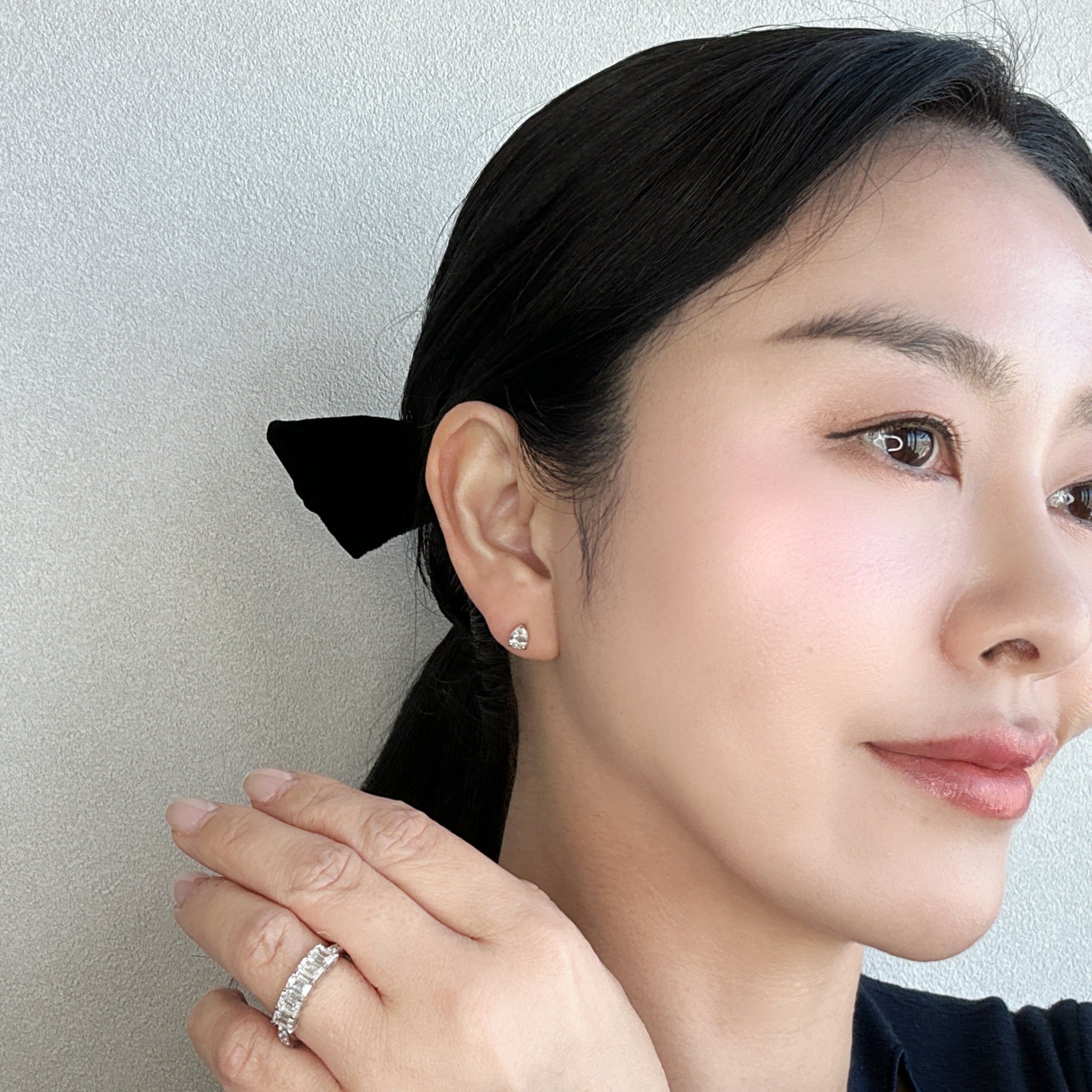 ［一点物/コリンヌ］ピアス ダイヤ 0.5ct×2 PS PT｜A Jewelry Box 公式通販サイト
