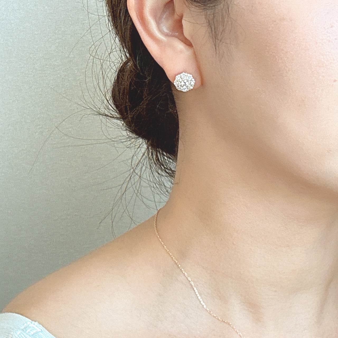 アネモネ］ ダイヤモンドスタッドピアス | A Jewelry Box公式サイト