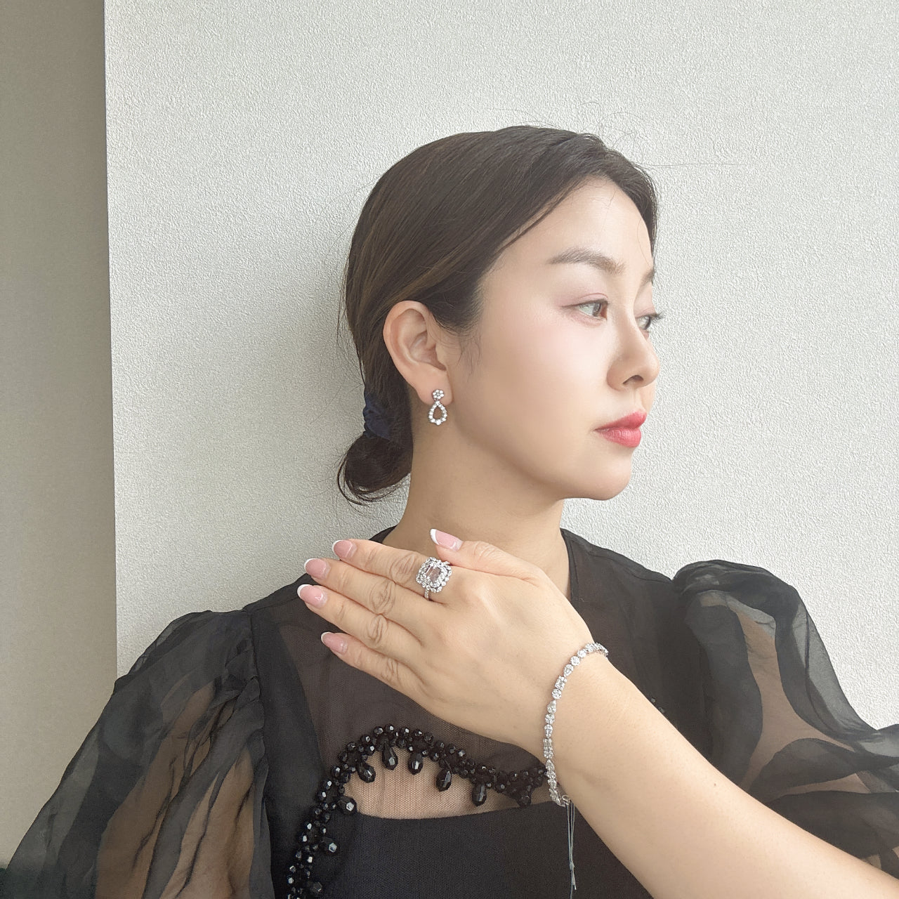 たまご ロゼ ピアス｜A Jewelry Box 公式通販サイト