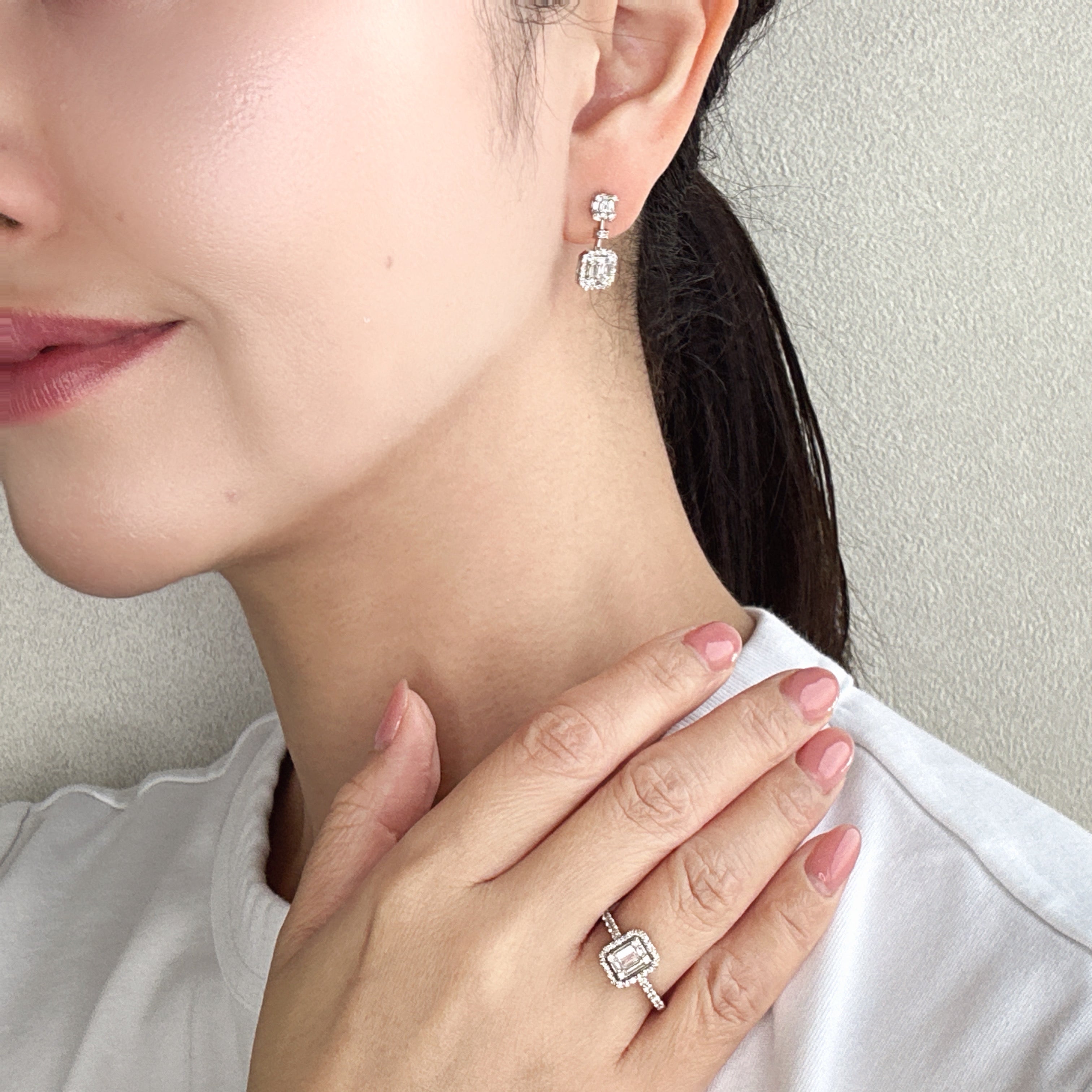 ［女医さん揺れる］ピアス ダイヤ｜A Jewelry Box 公式通販サイト